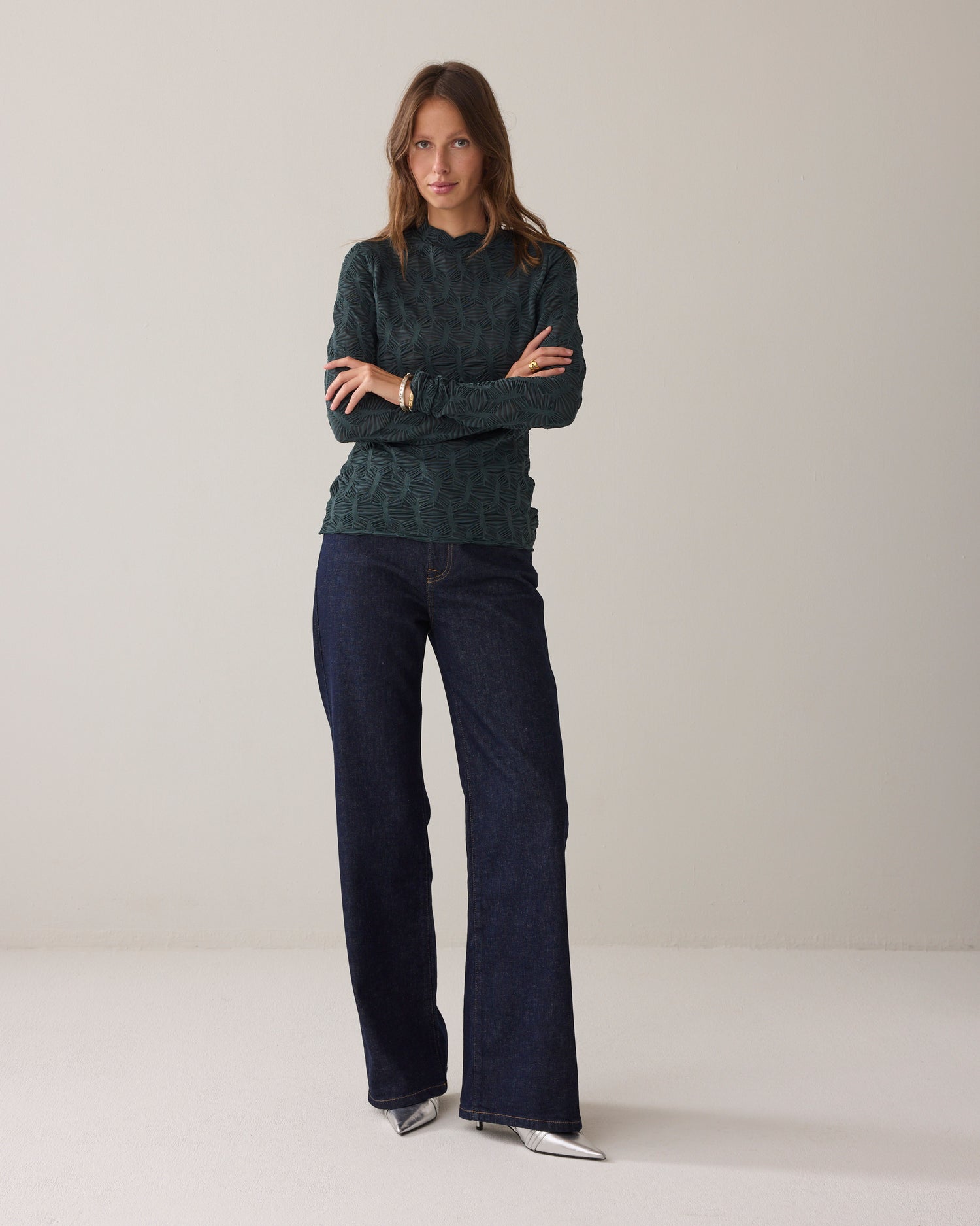 Transparent mesh top