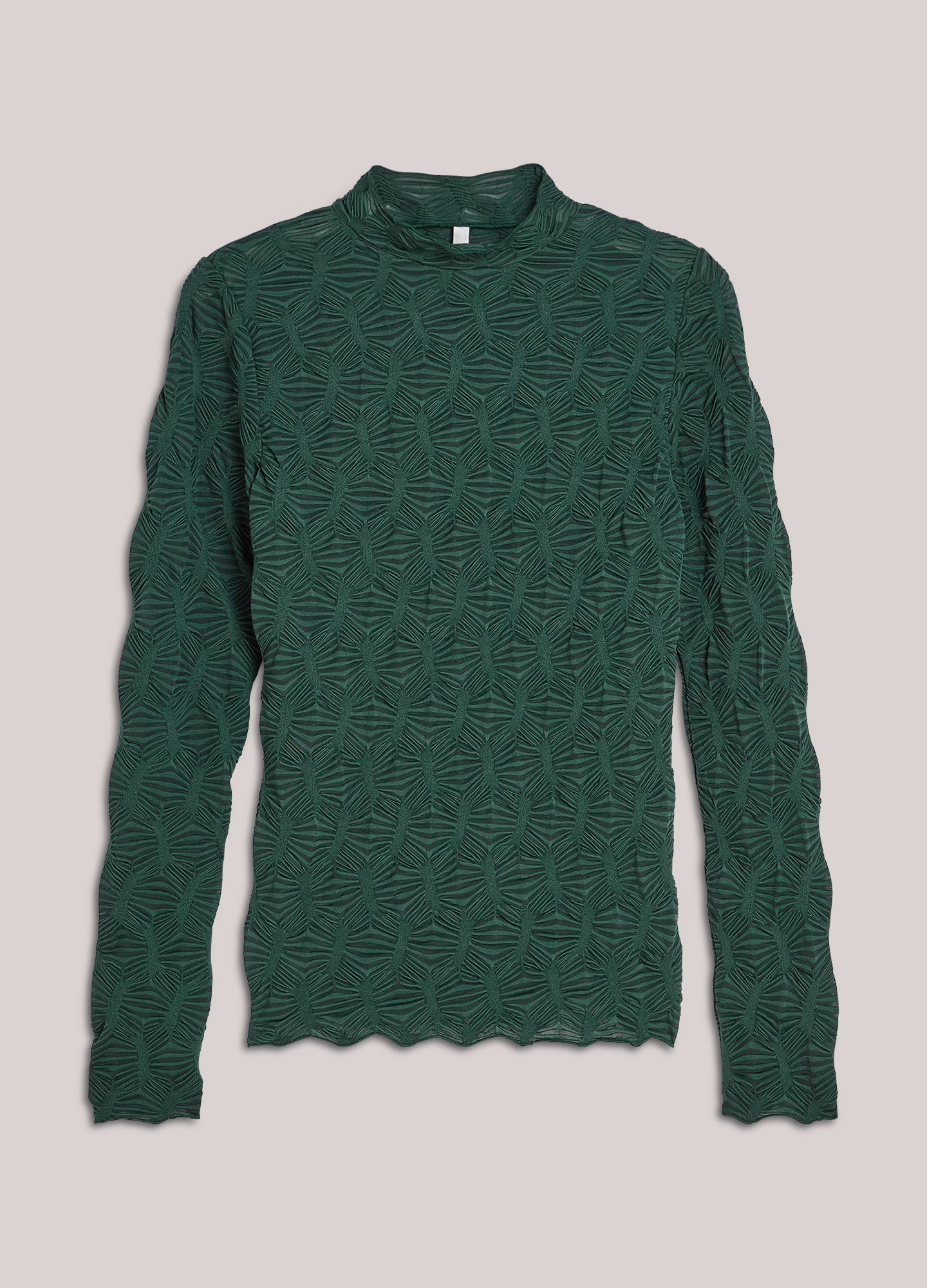 Transparent mesh top