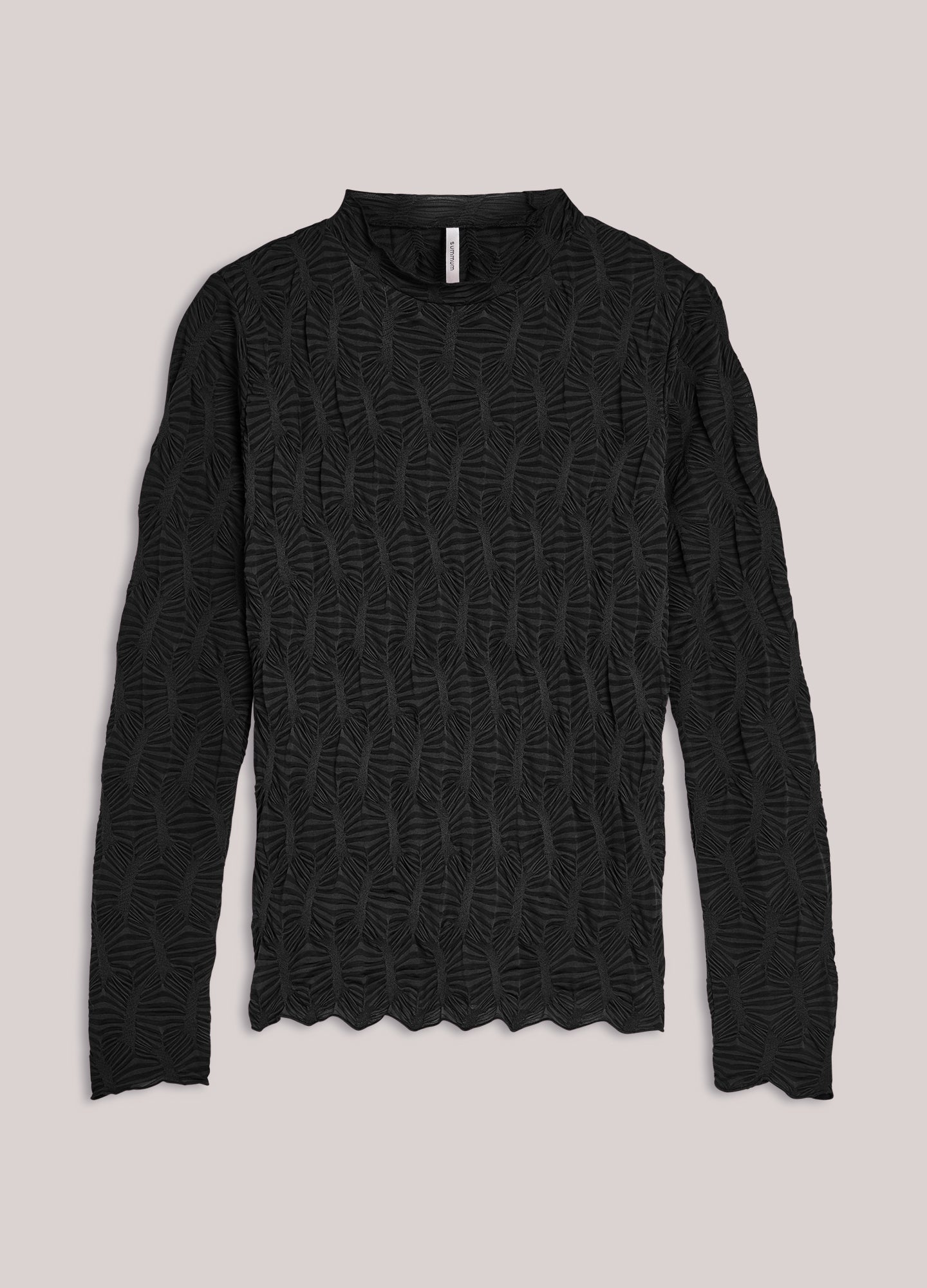 Top van transparante mesh