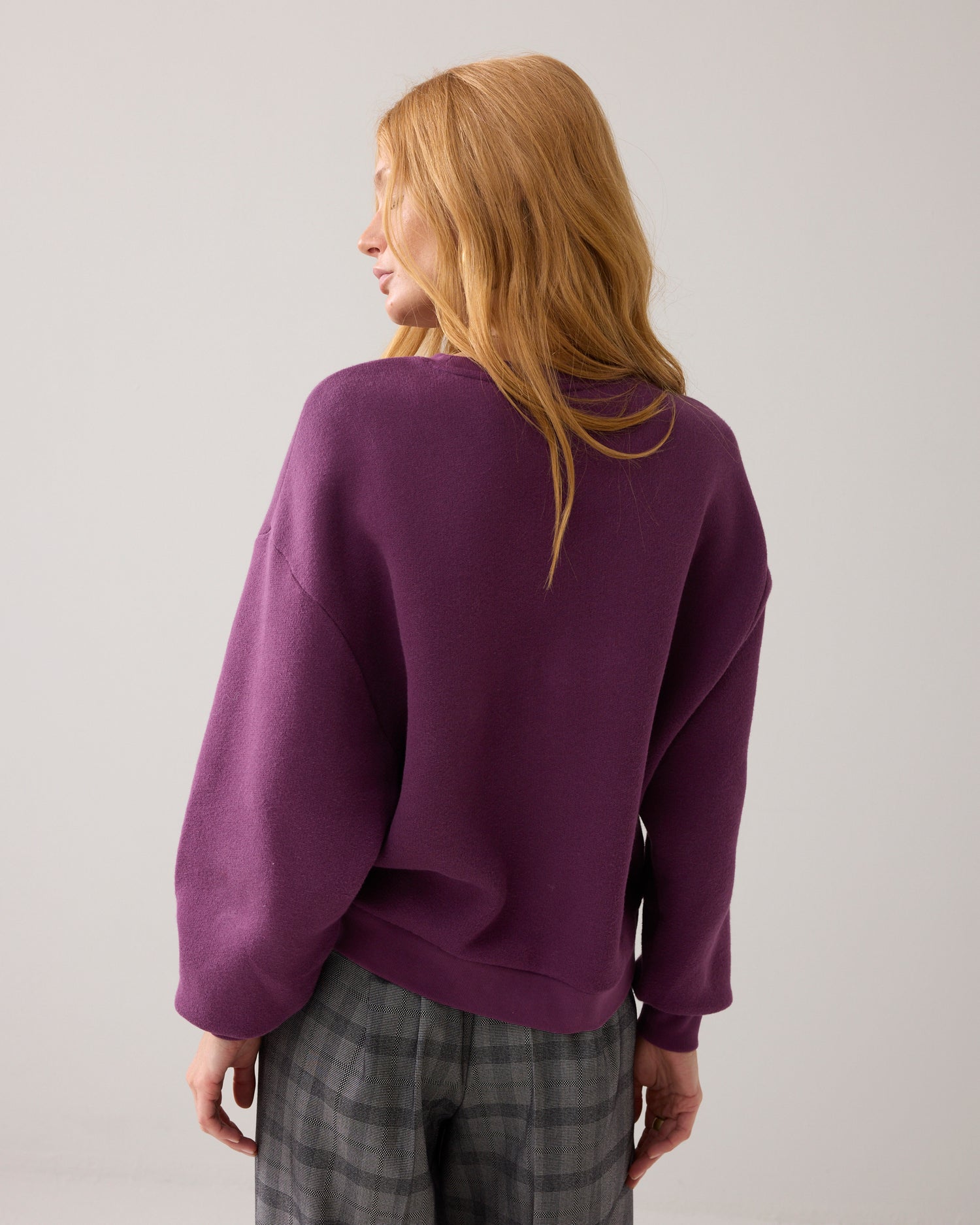 Casual Sweater mit Strasslogo