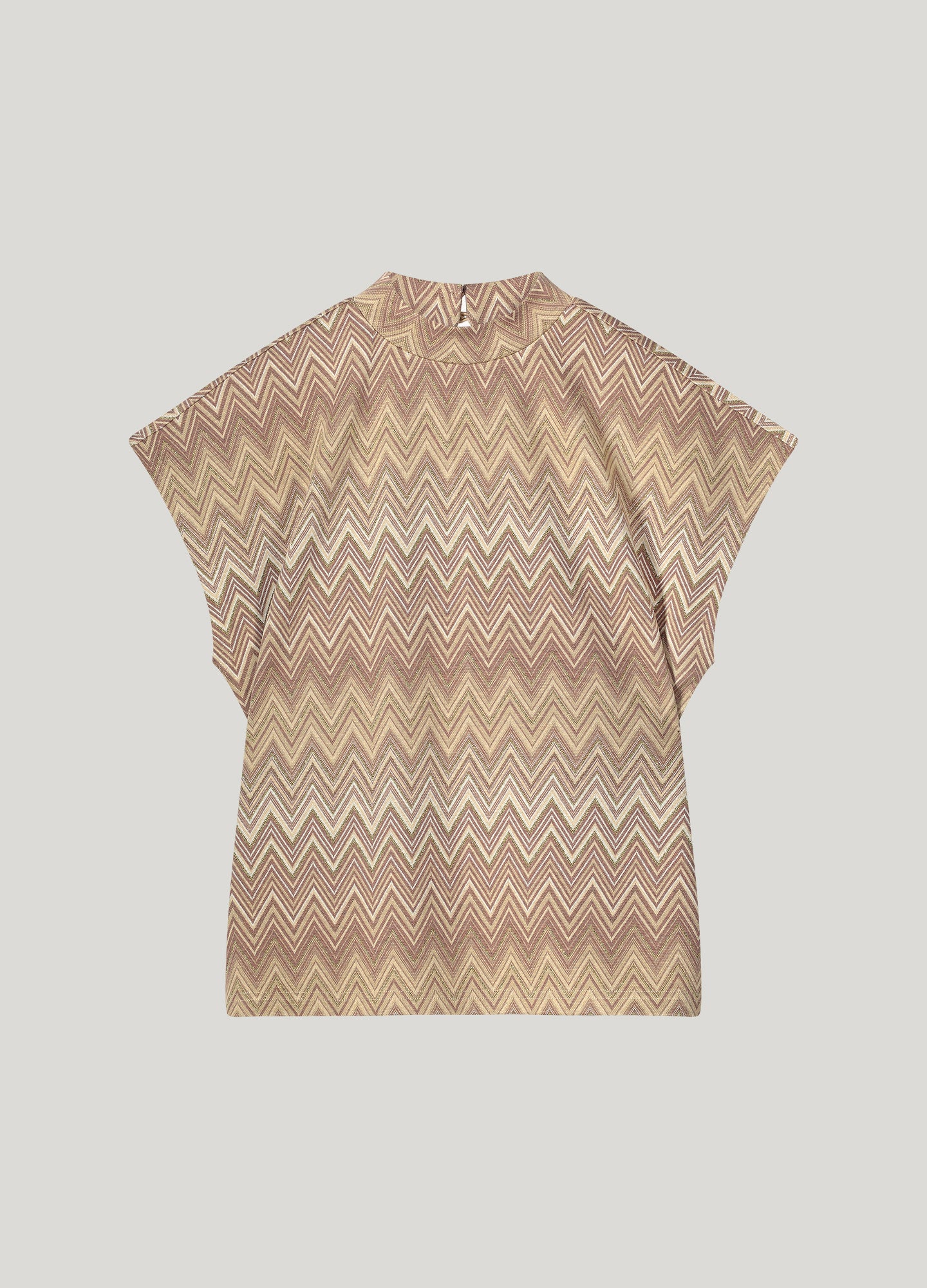 Top zigzag jacquard