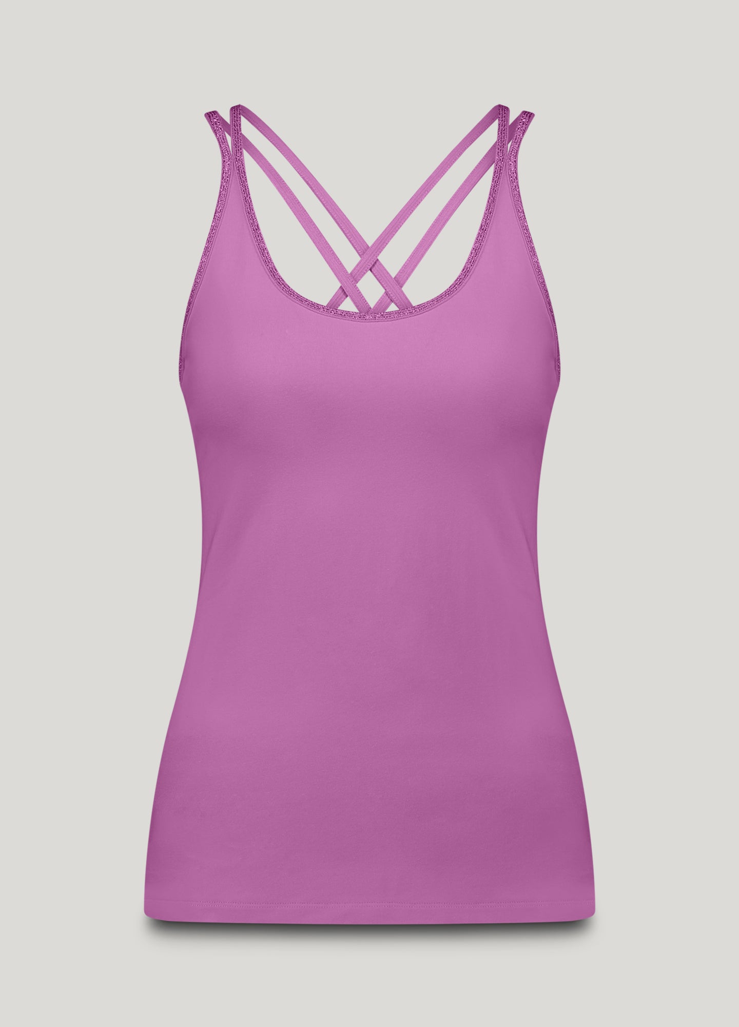 Basic singlet gevlochten bandjes