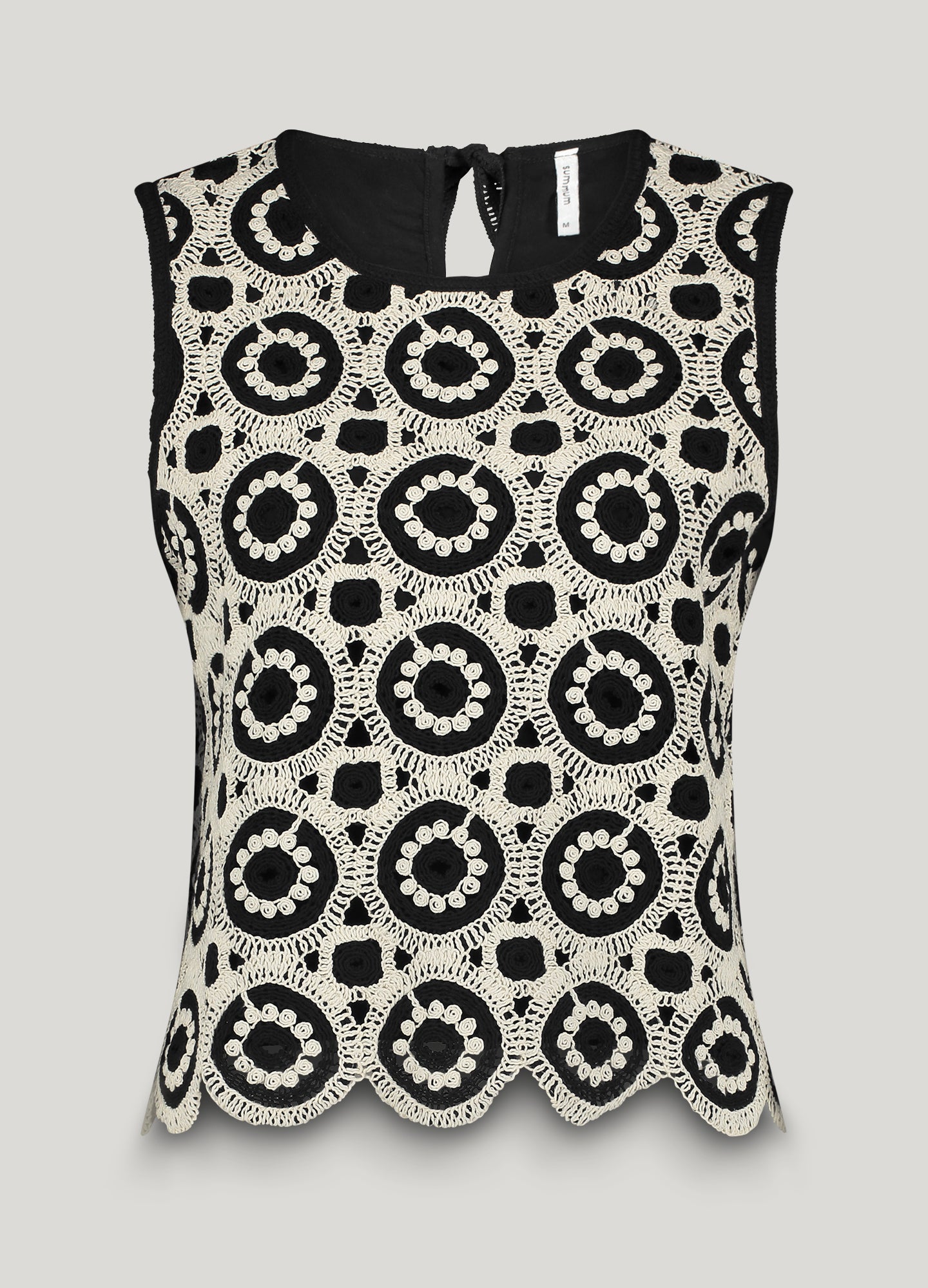 Gehaakte boxy top