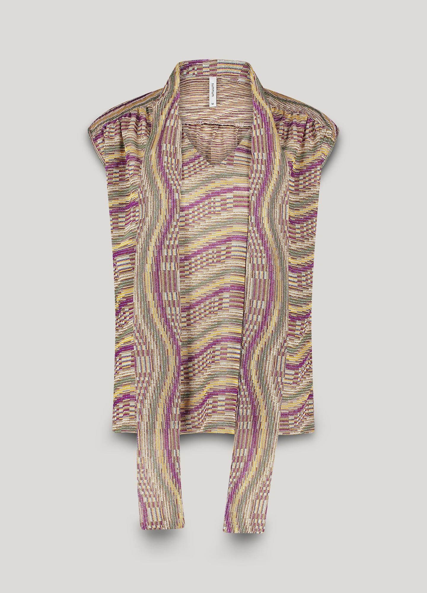 Top in Italian jaquard fabric