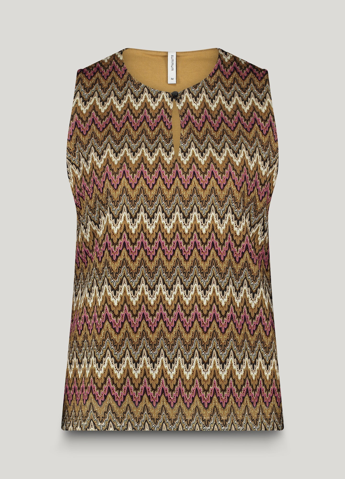 Jacquard top zigzag