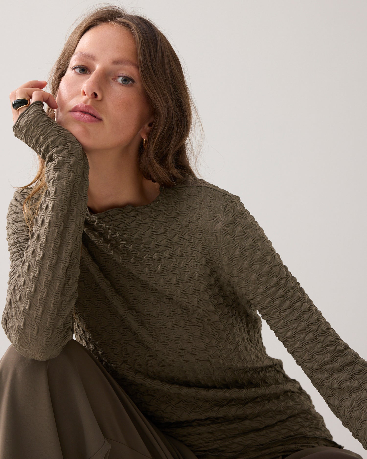Textured mesh top
