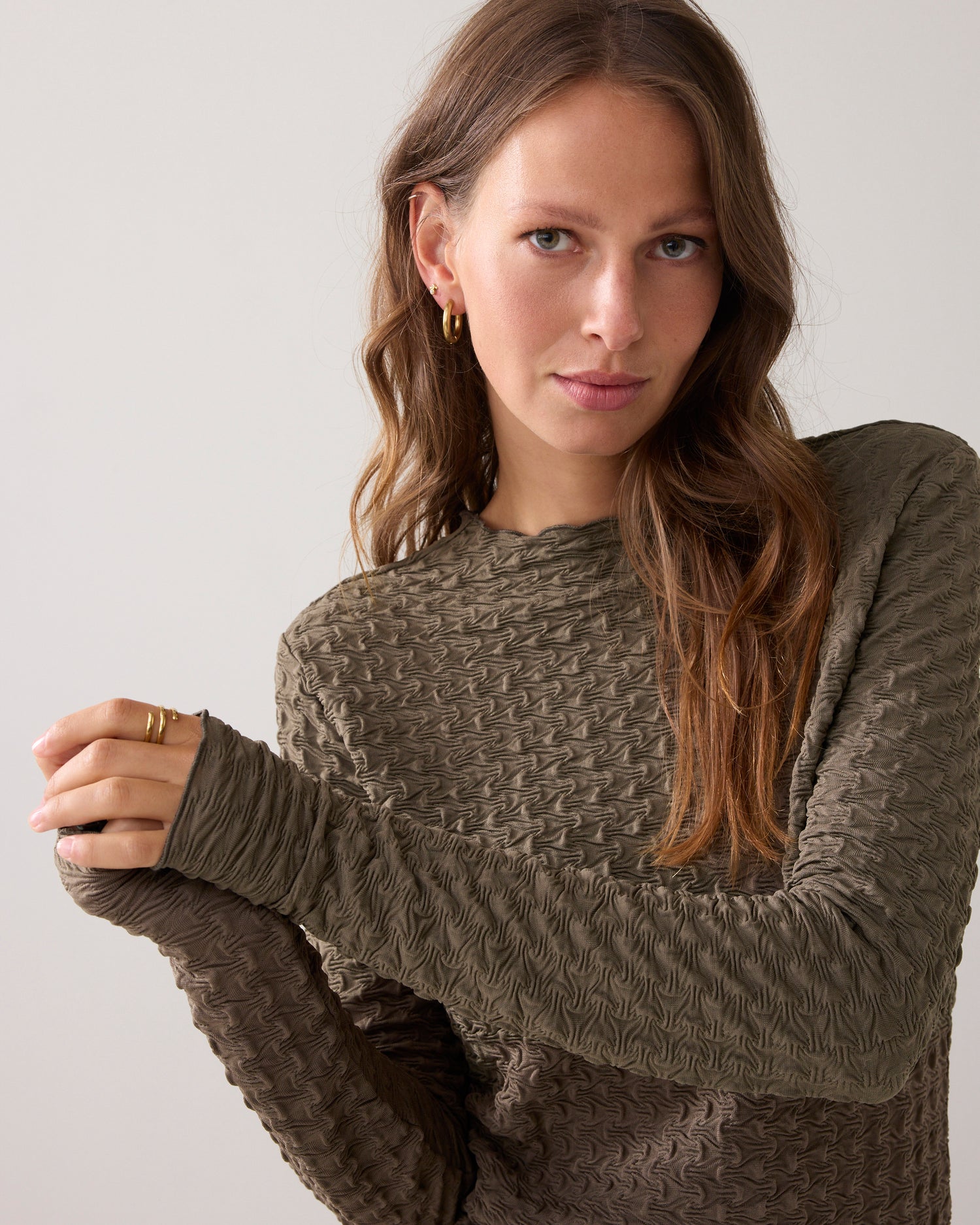 Textured mesh top