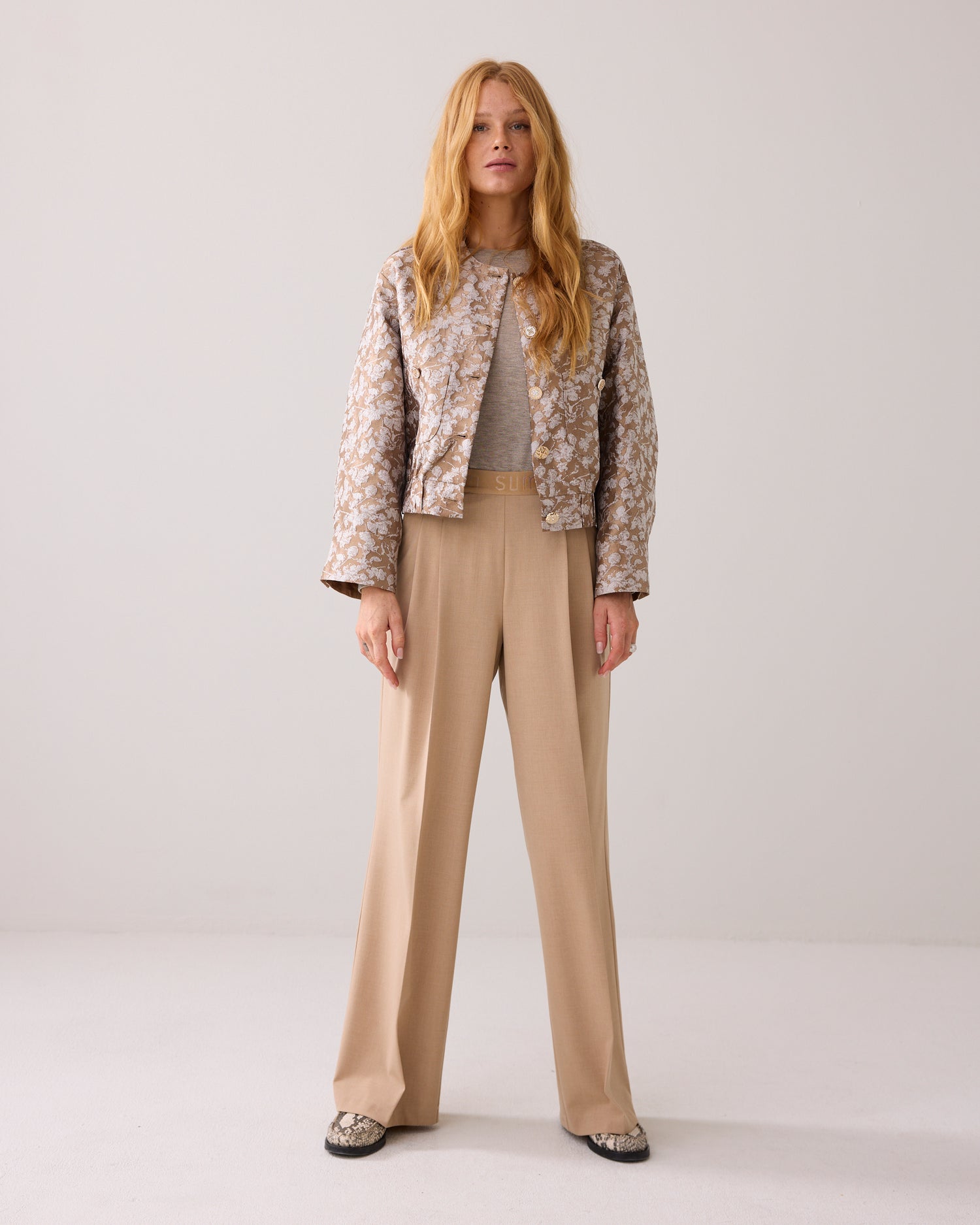 Fitted longsleeve Italiaanse fabric