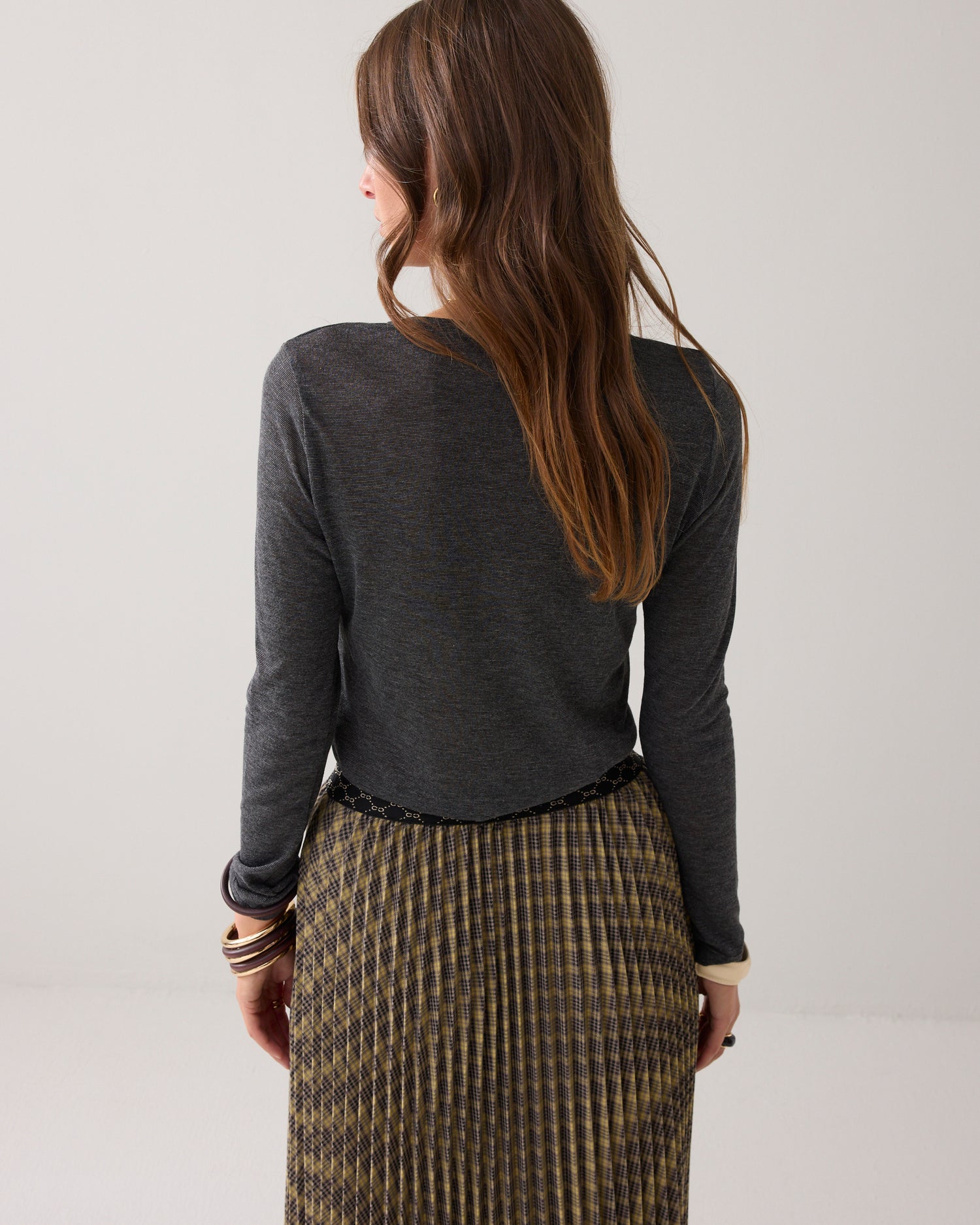 Fitted longsleeve Italiaanse fabric