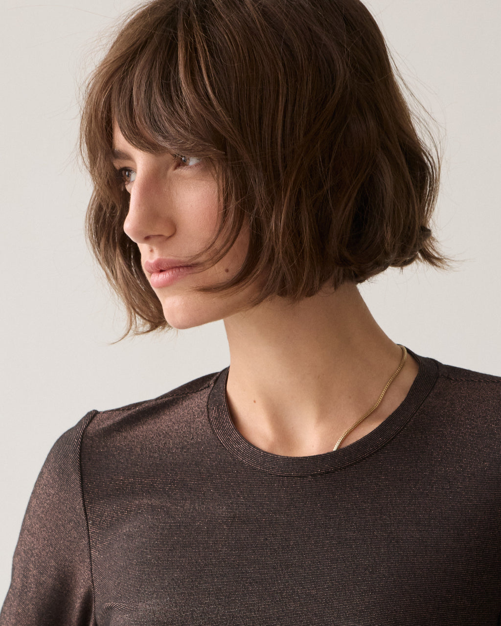 Fitted longsleeve Italiaanse fabric