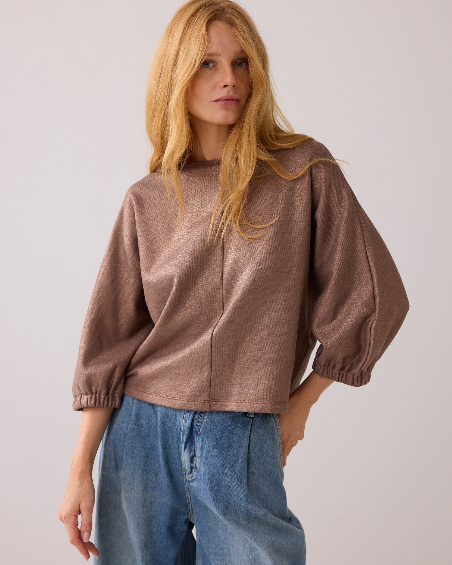 Sweat-Oberteil Foilprint