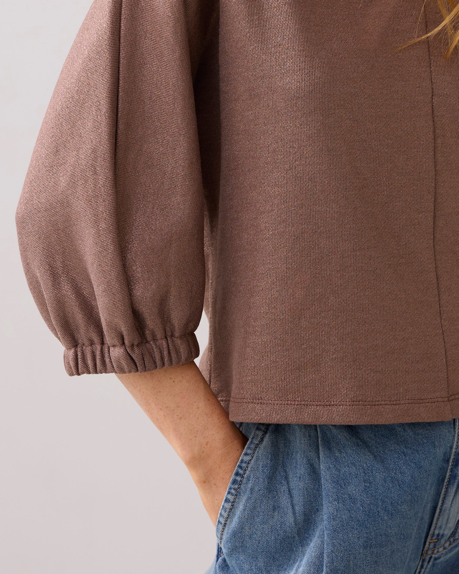 Sweat-Oberteil Foilprint