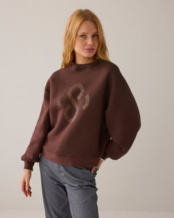 Sweat casual avec logo