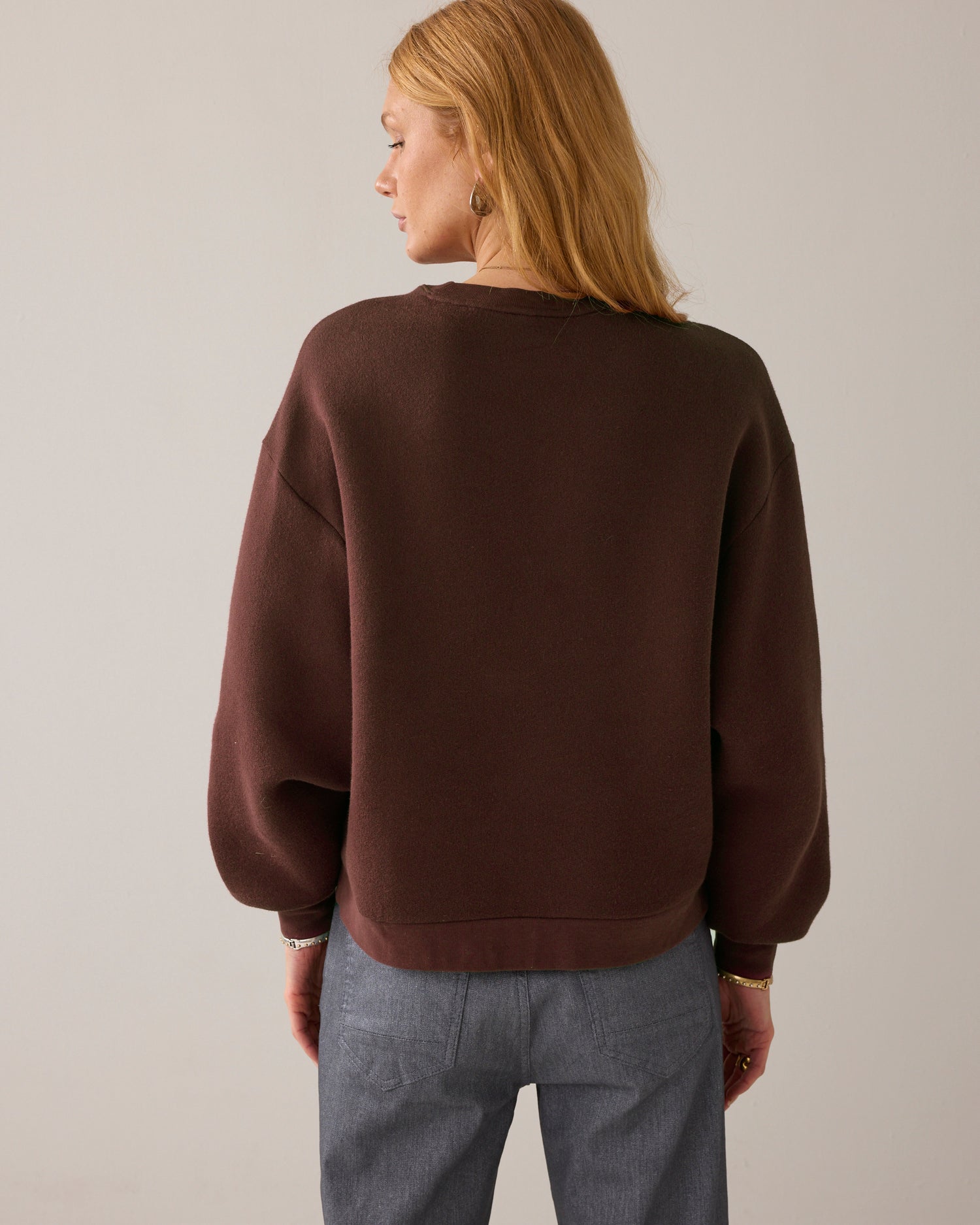 Casual jumper with logo