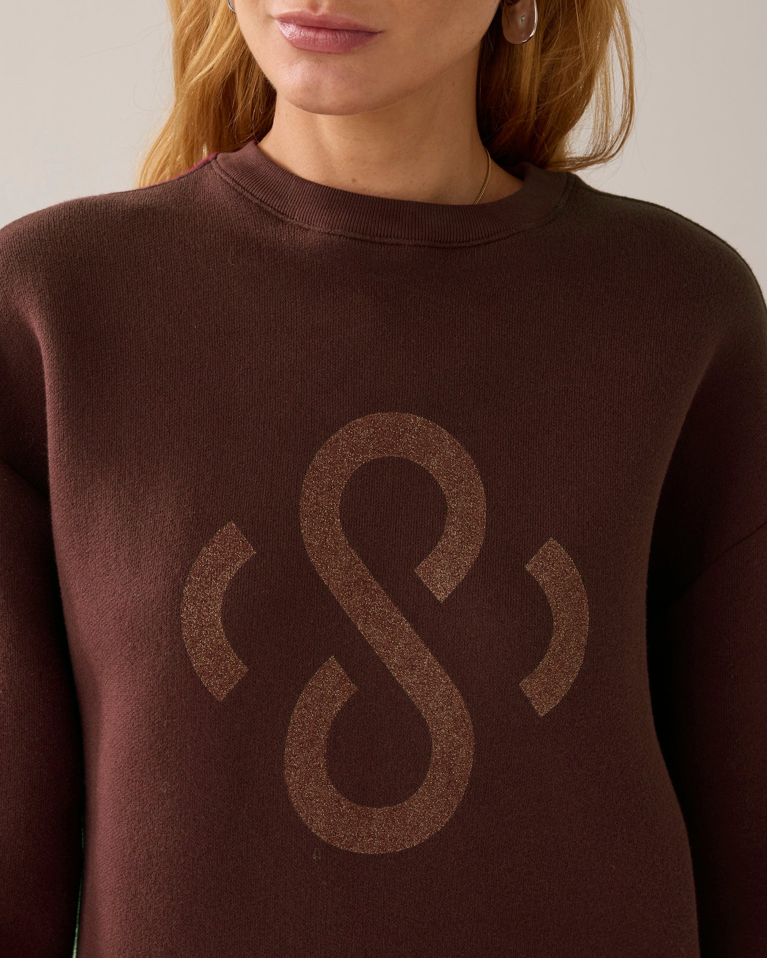 Casual jumper with logo