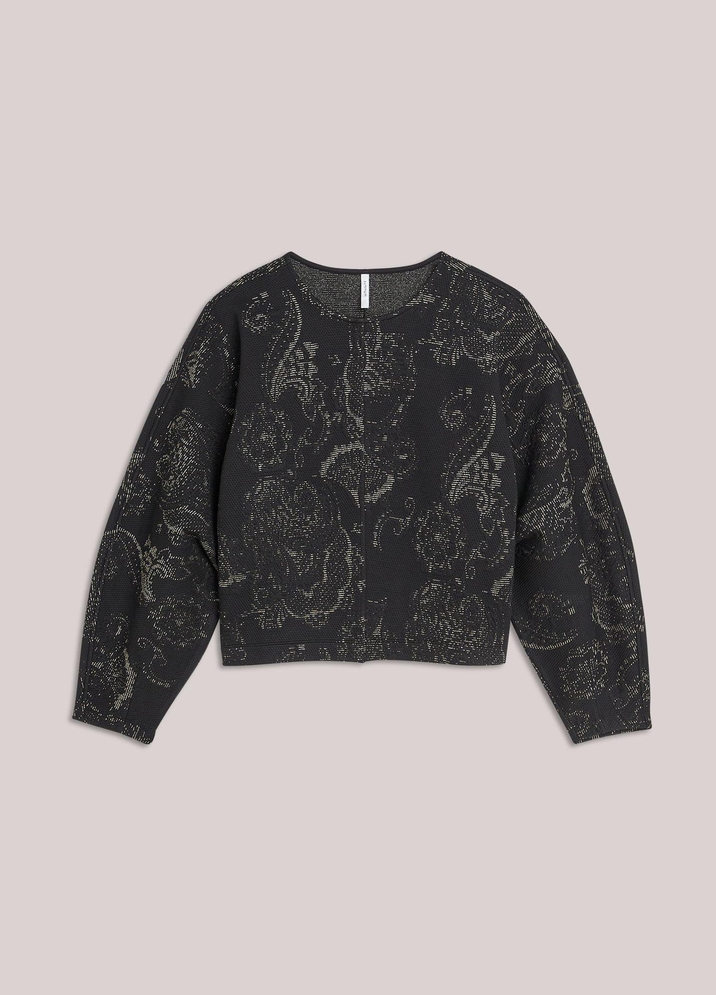 Trui foam jacquard