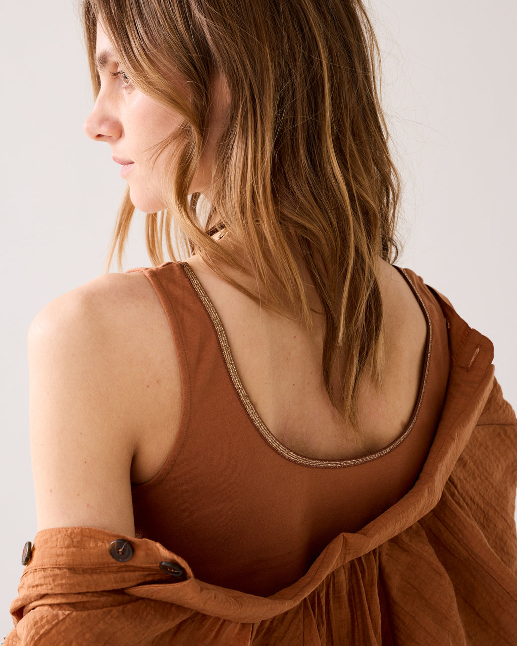 Reversible singlet met glitterrand