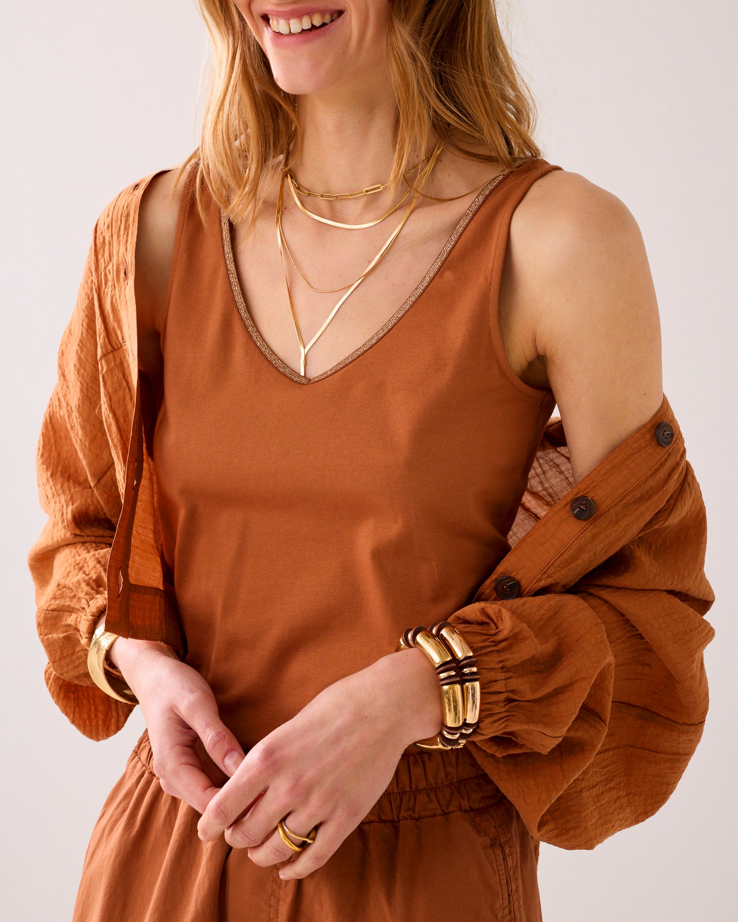 Reversible singlet met glitterrand