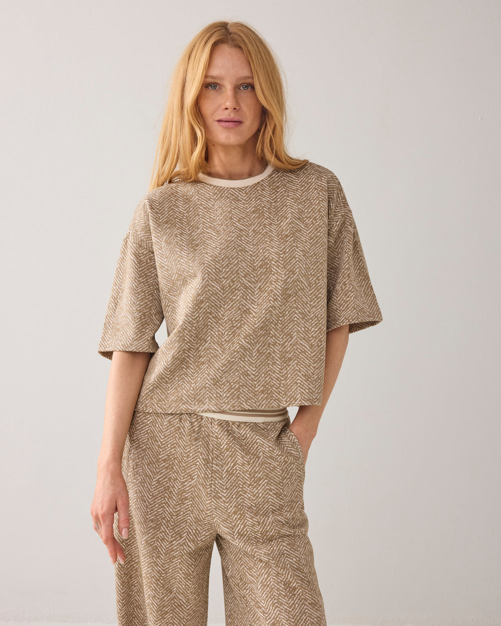 Boxy top visgraat