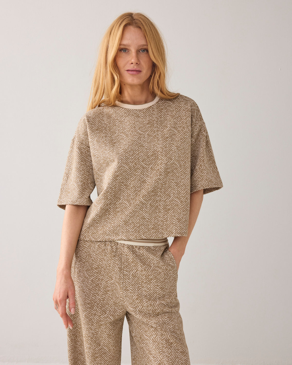 Boxy top visgraat