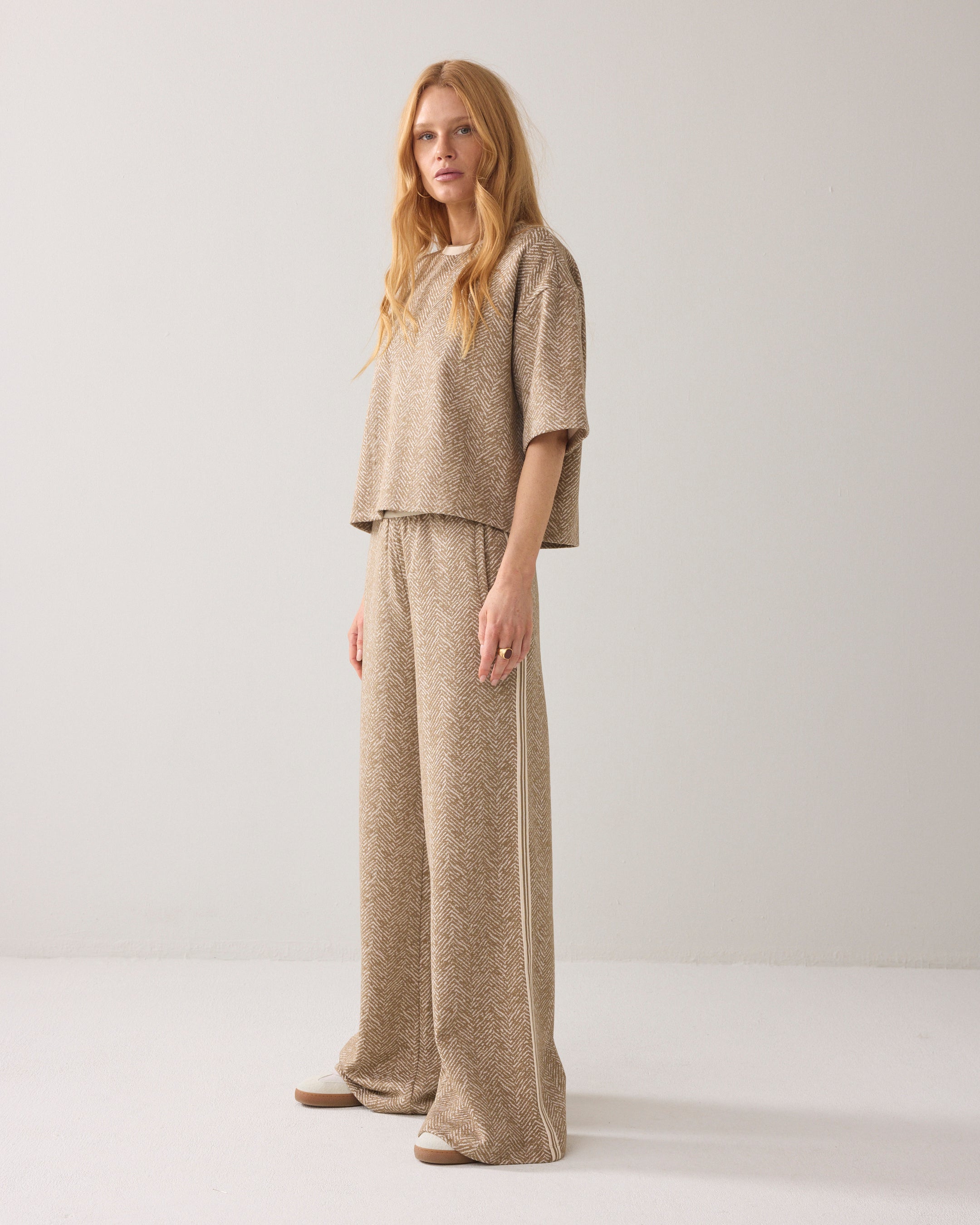 Boxy top visgraat