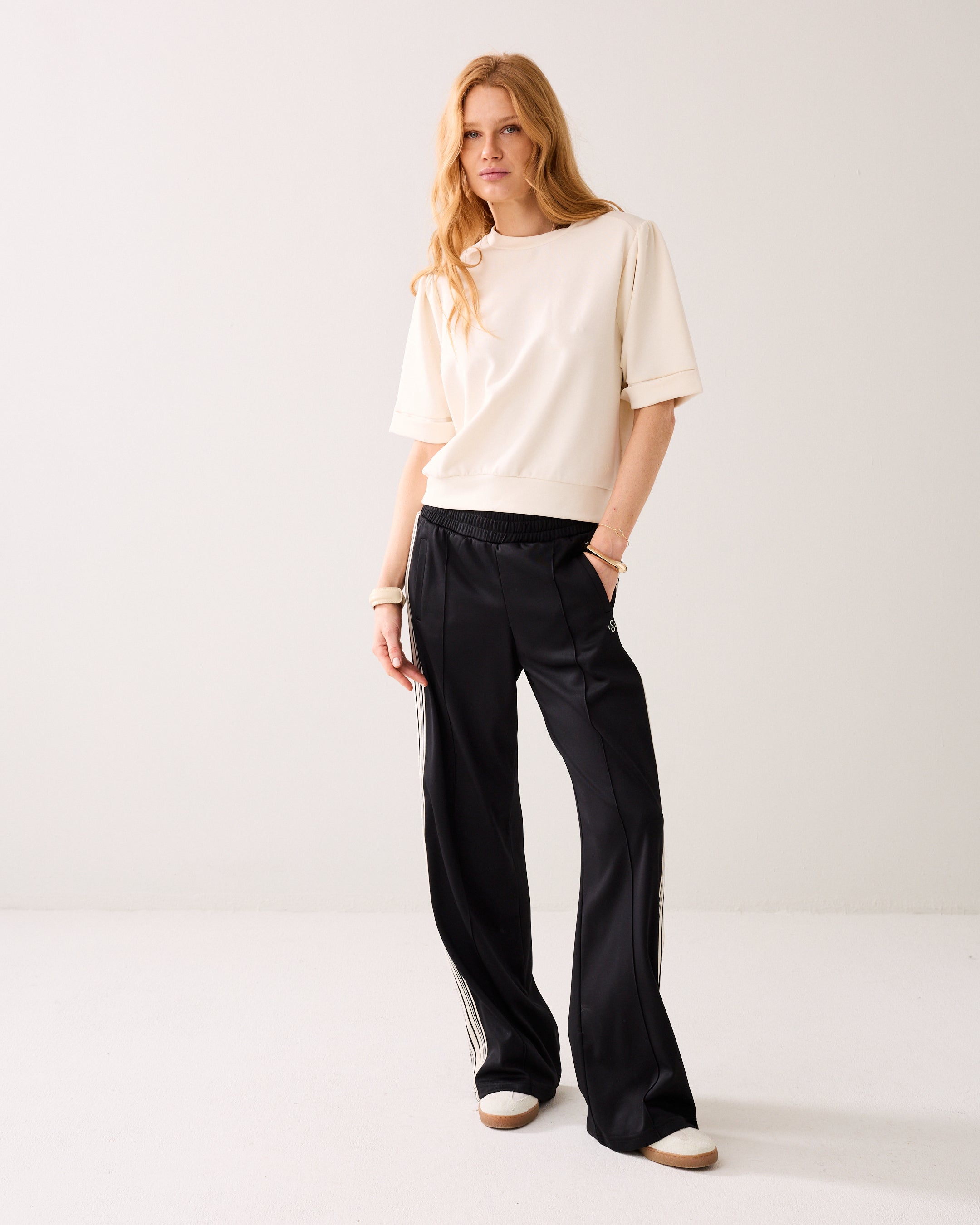 Soft top in scuba fabric