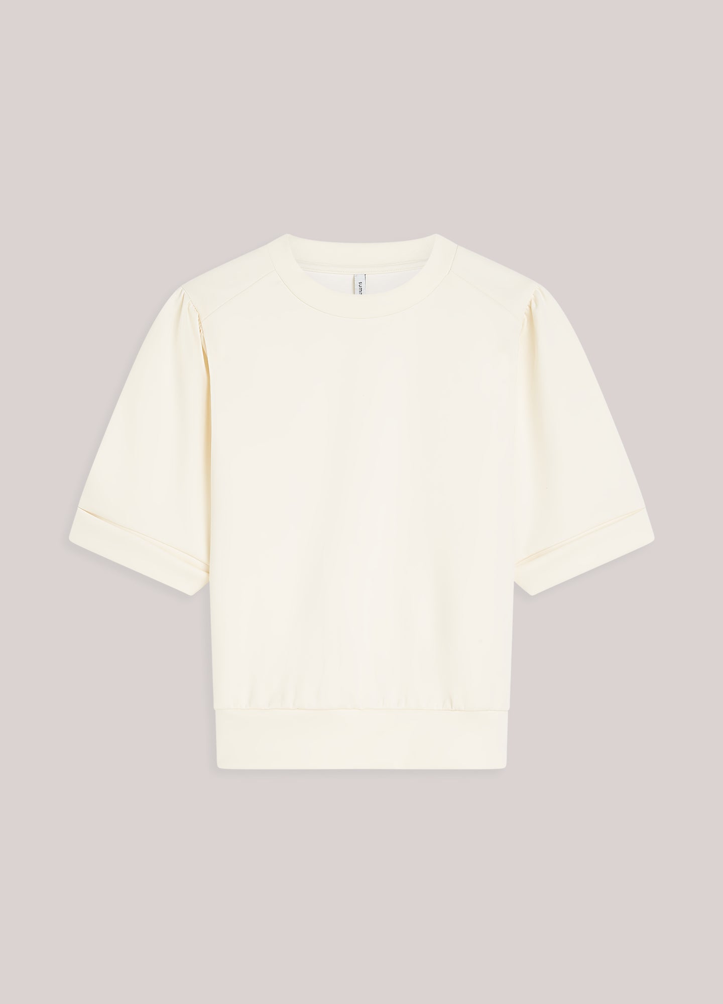 Soft top in scuba fabric