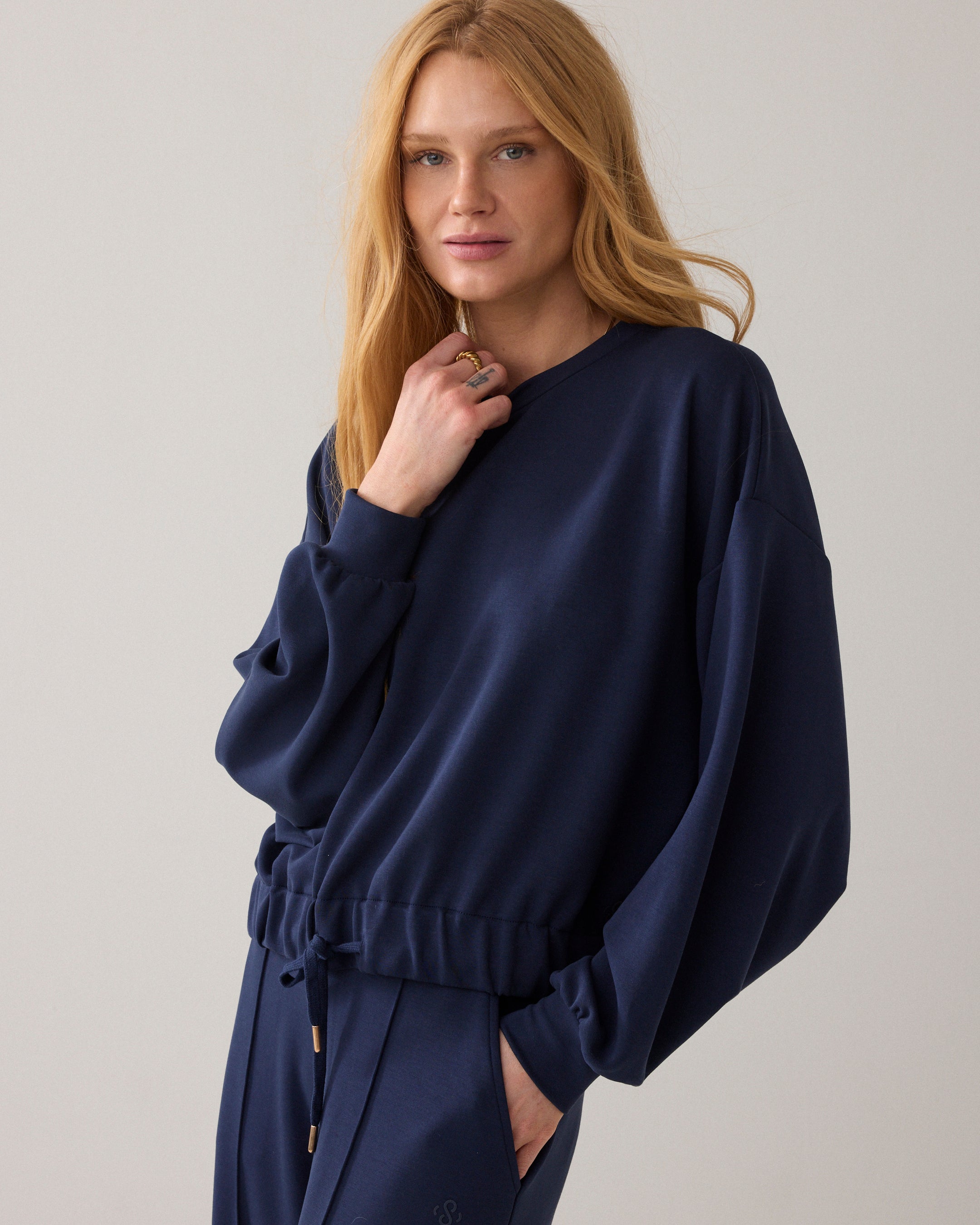 Sweatshirt soft scuba