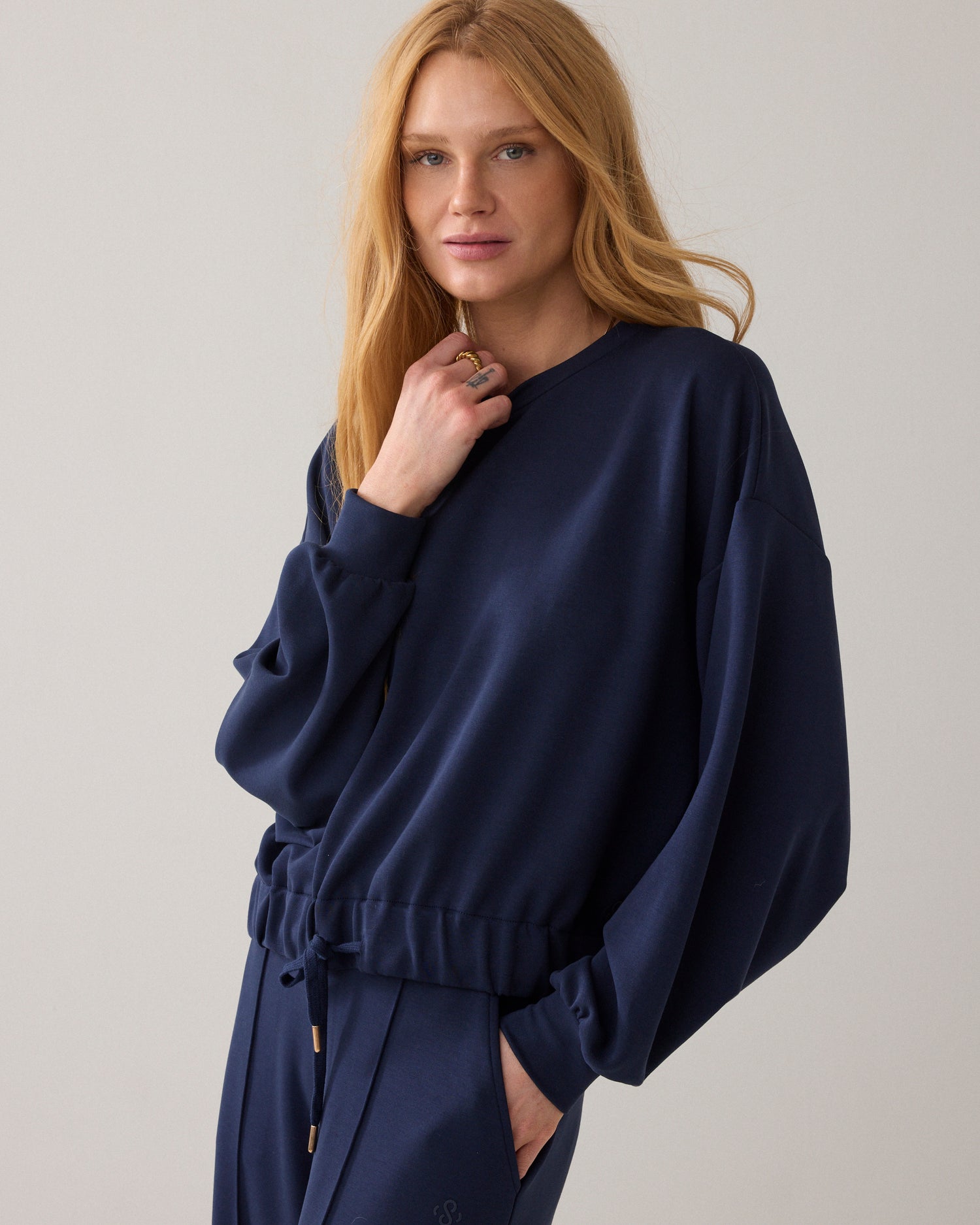 Sweatshirt soft scuba