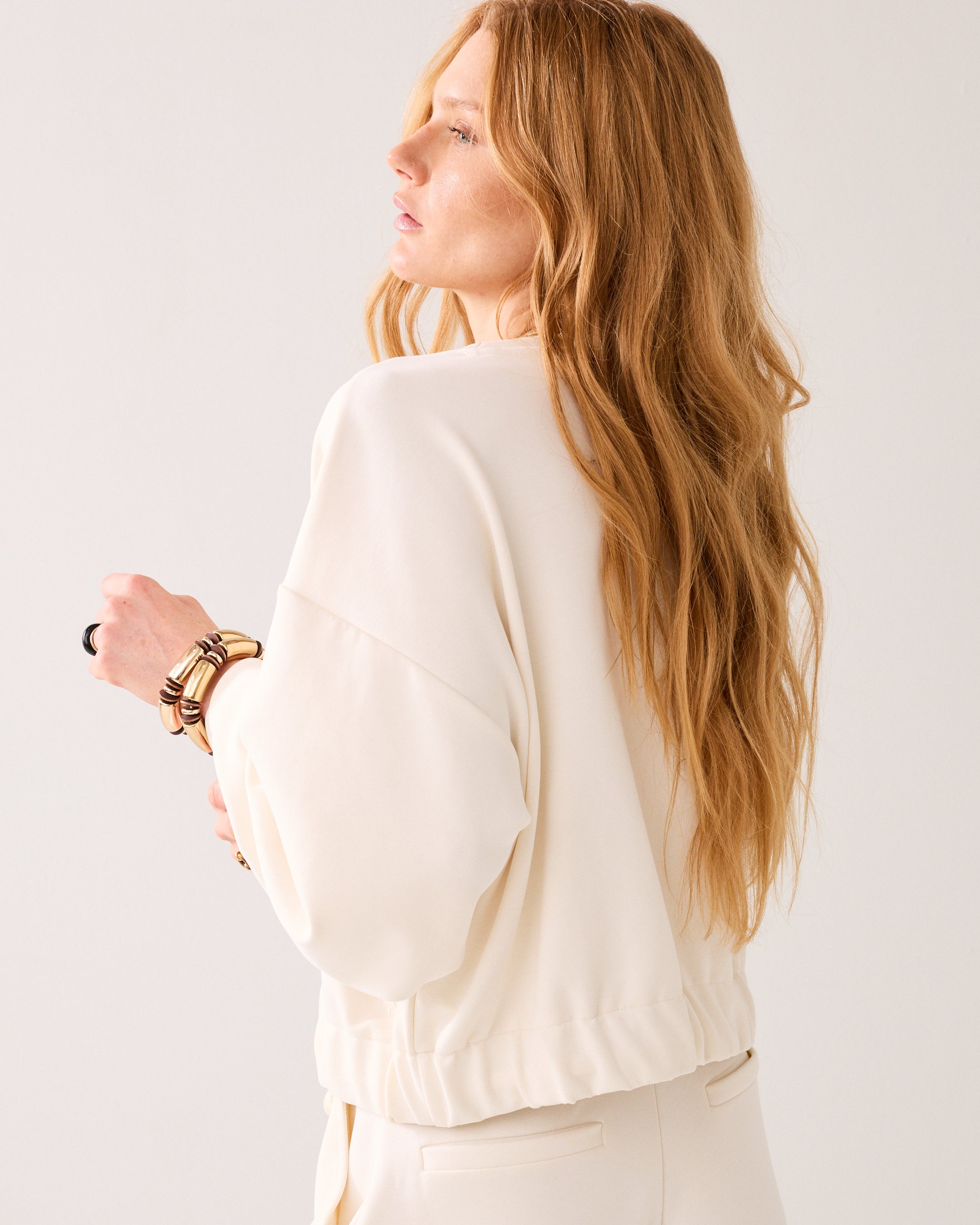 Sweatshirt soft scuba