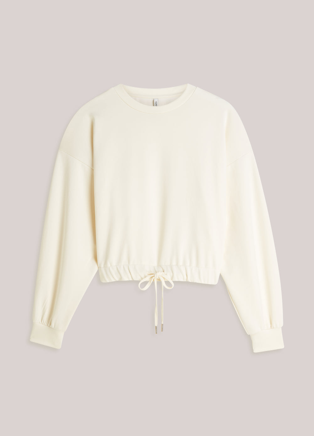 Sweatshirt en soft scuba