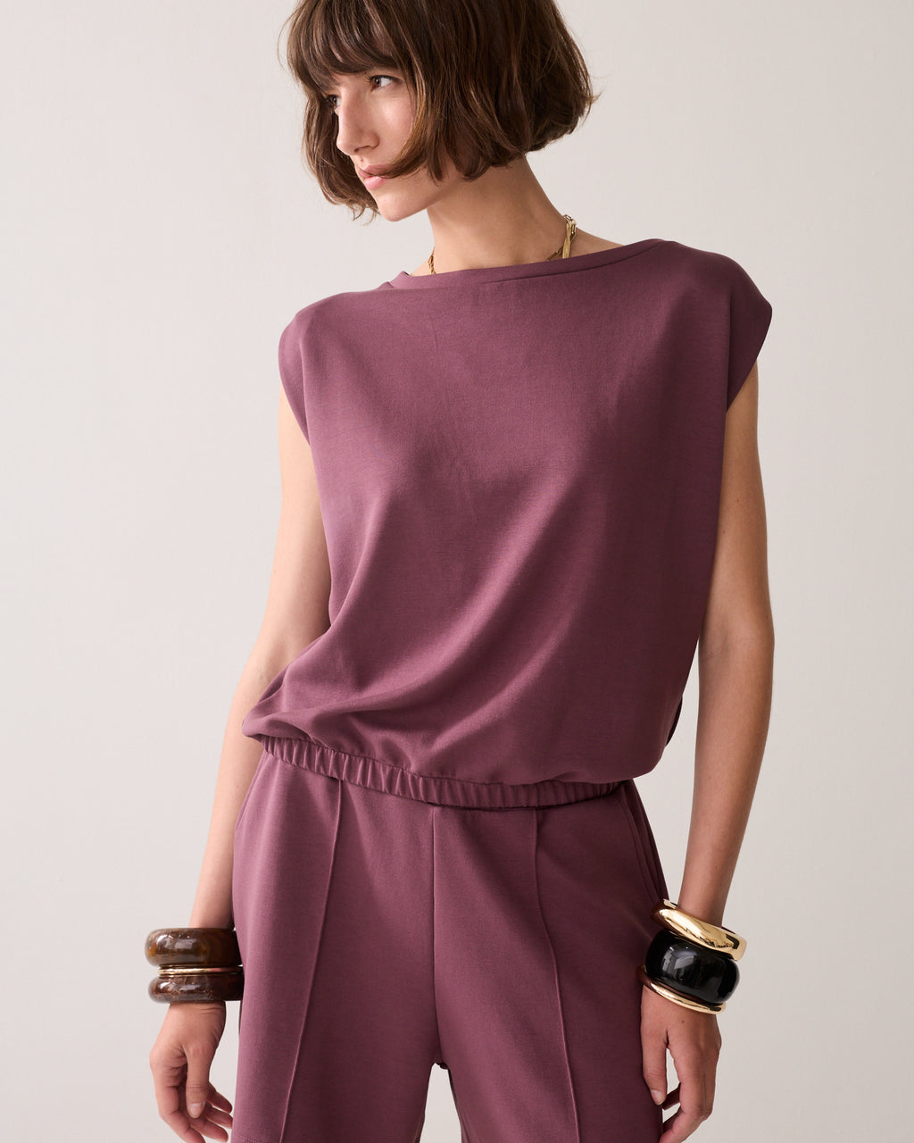 Boxy top soft scuba