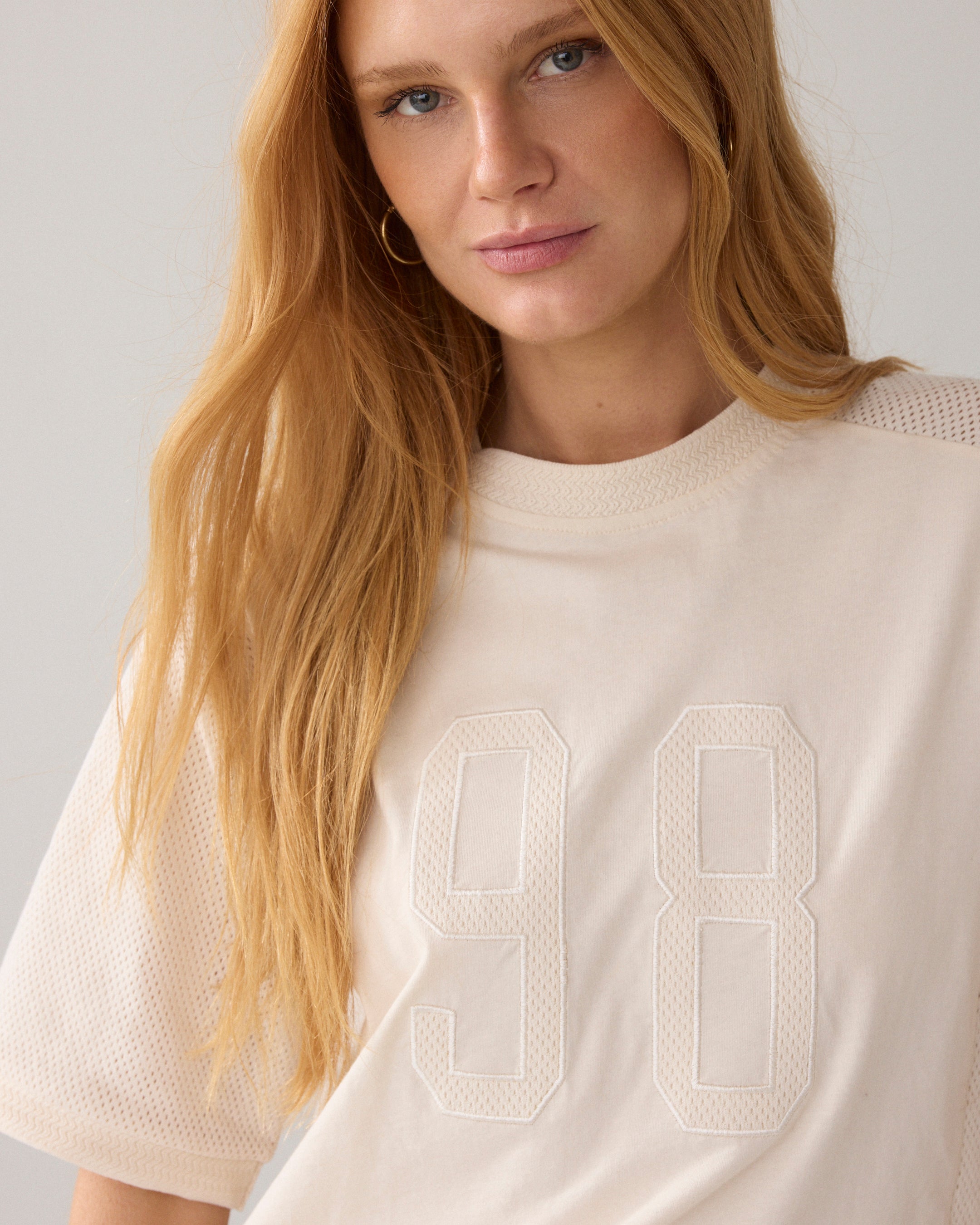 Baseballshirt mesh