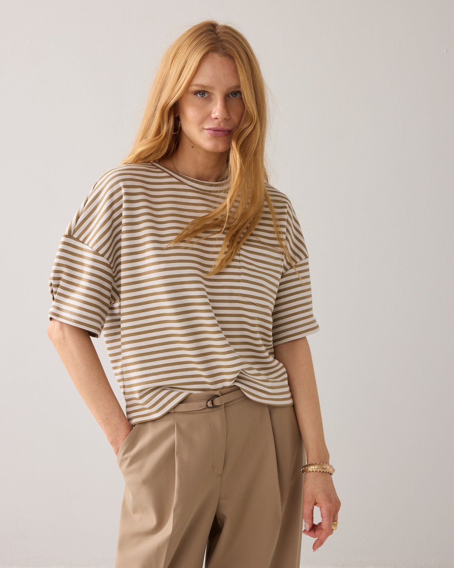 Scuba top stripe