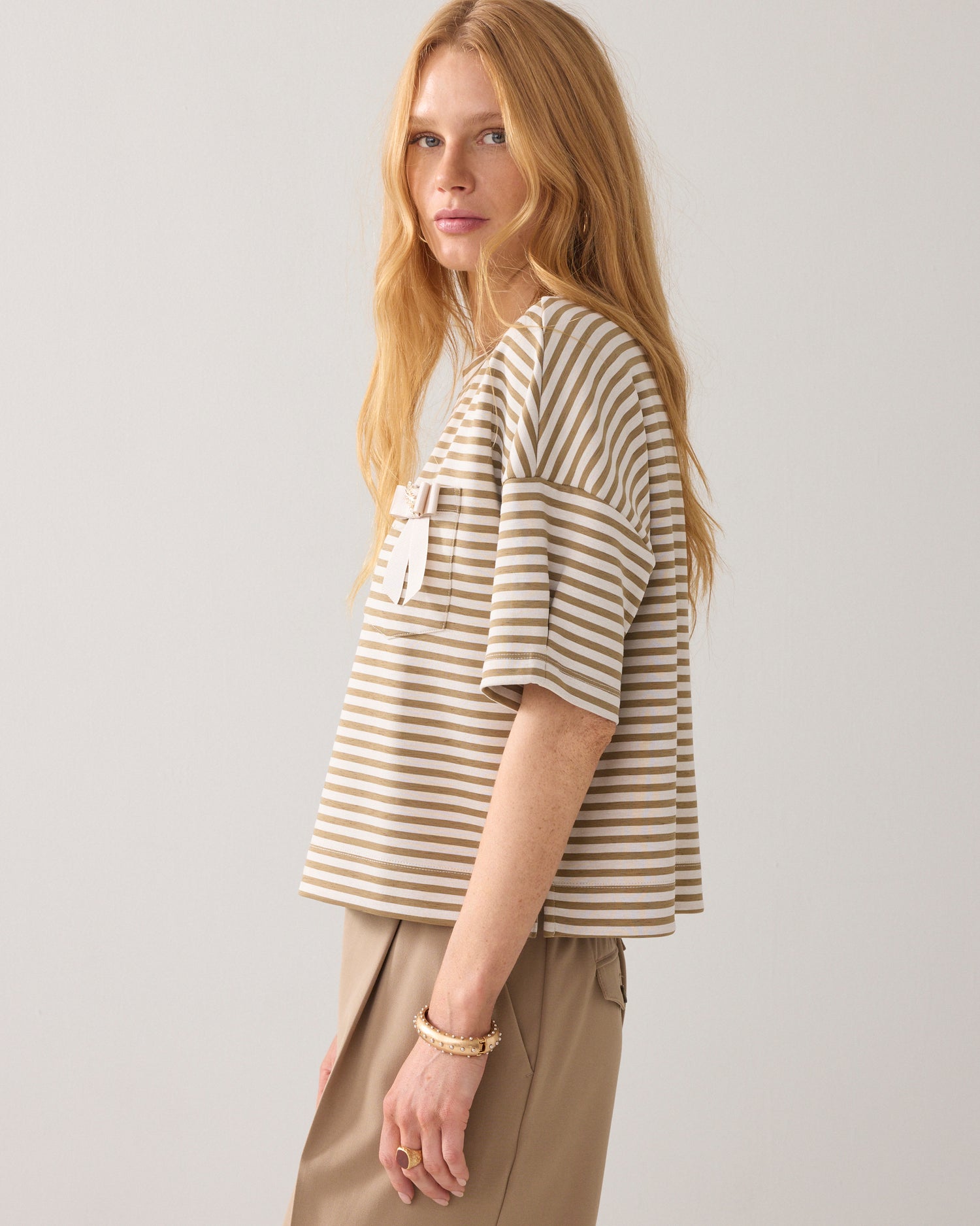 Scuba top stripe