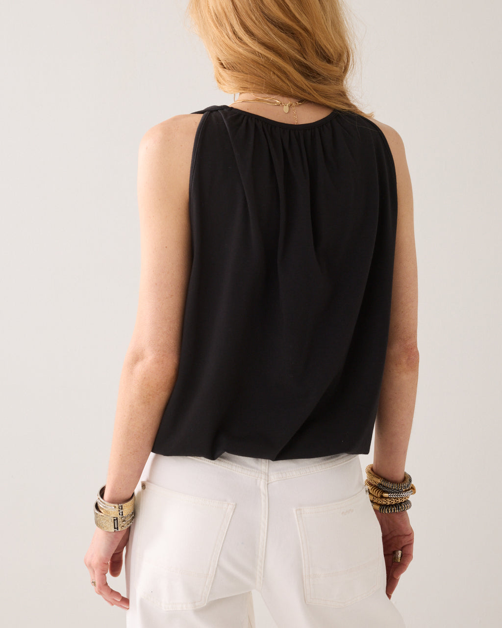 Top fluide sans manches