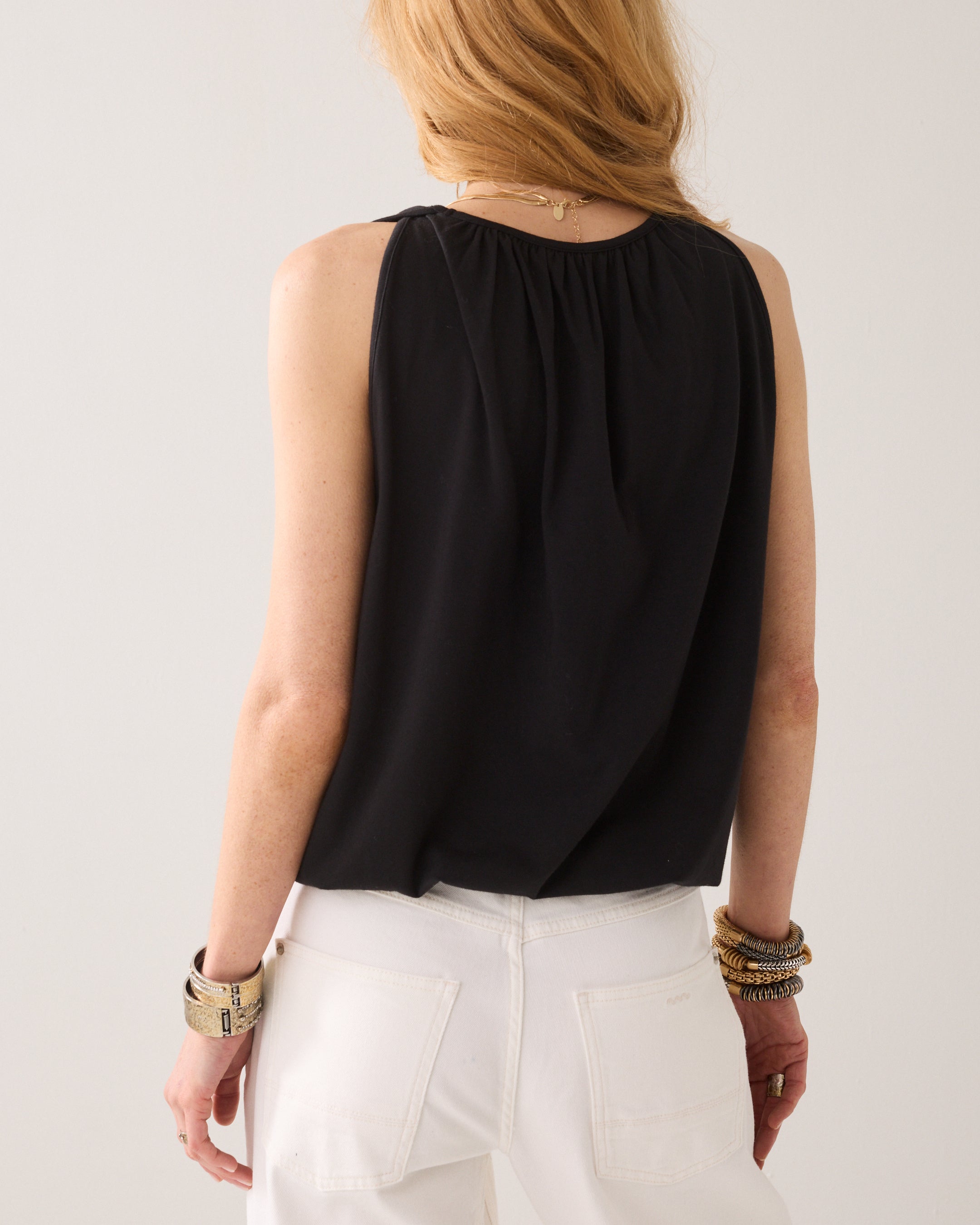 Top fluide sans manches