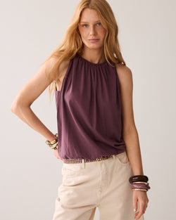 Top fluide sans manches