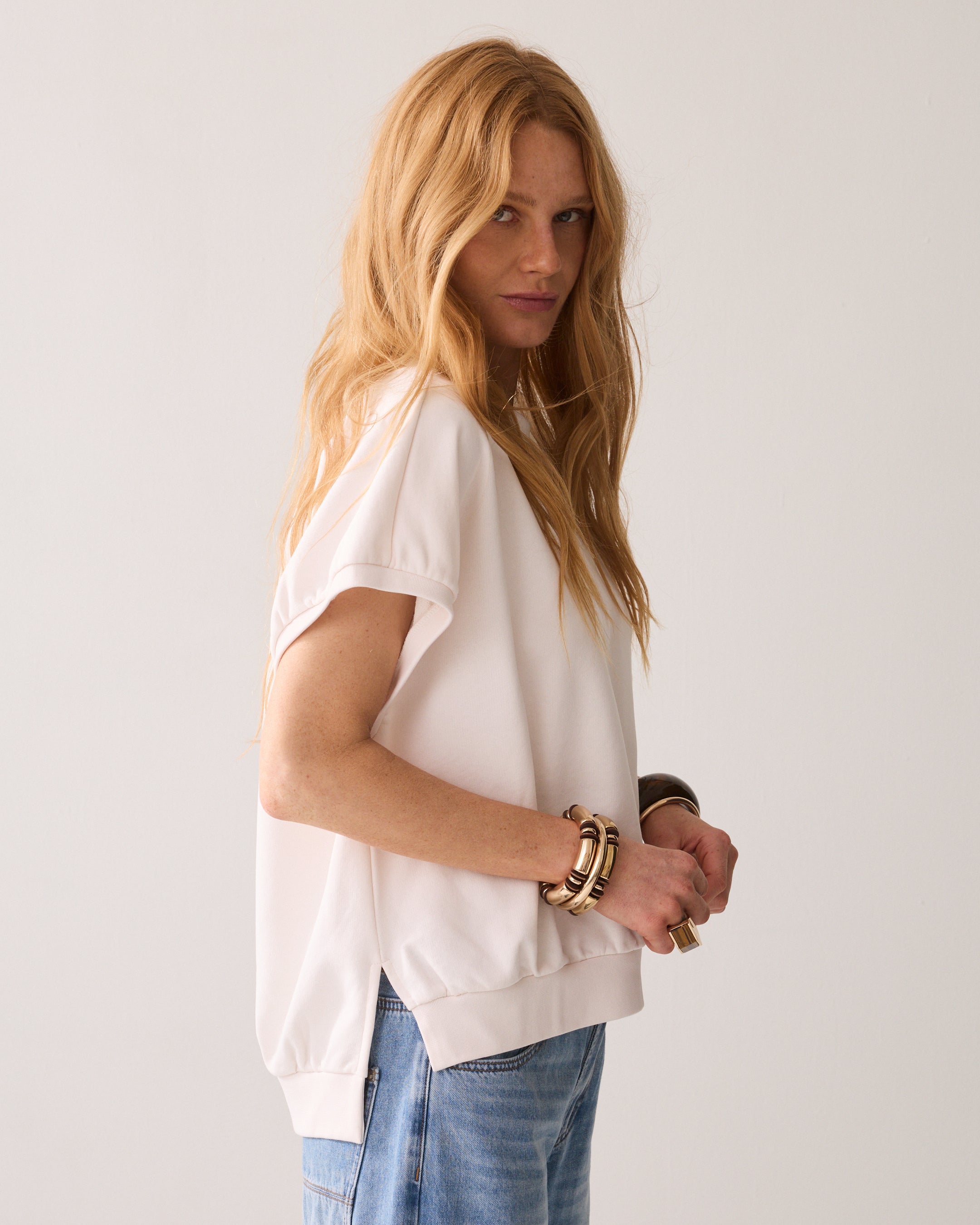 Sweater d’été à manches courtes