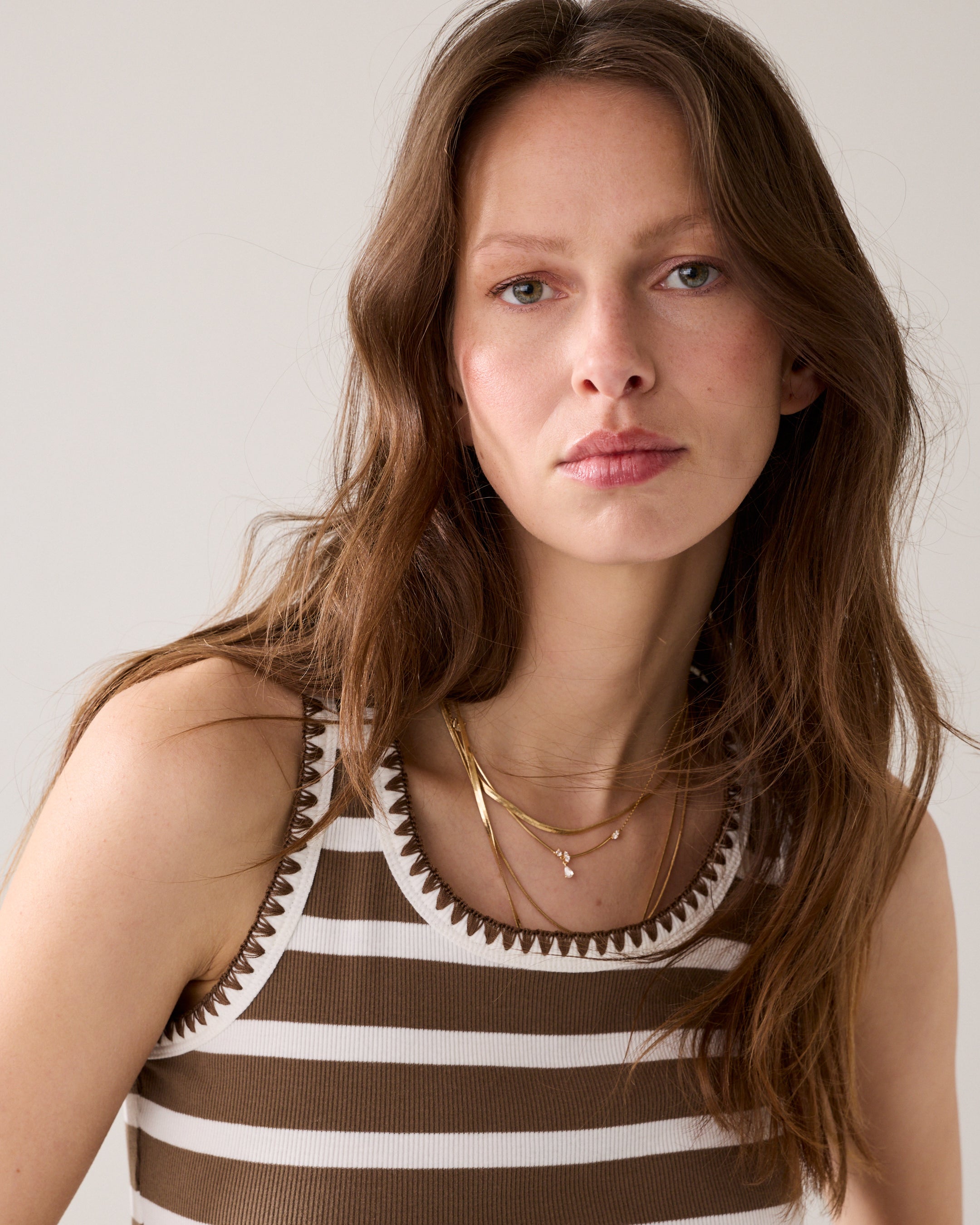 Tanktop Bretonse streep