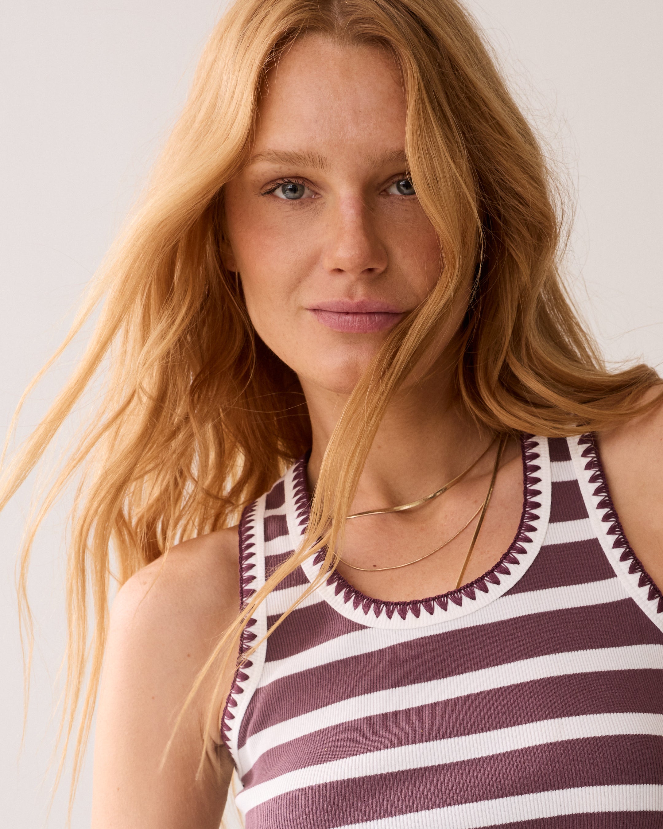 Tanktop Bretonse streep