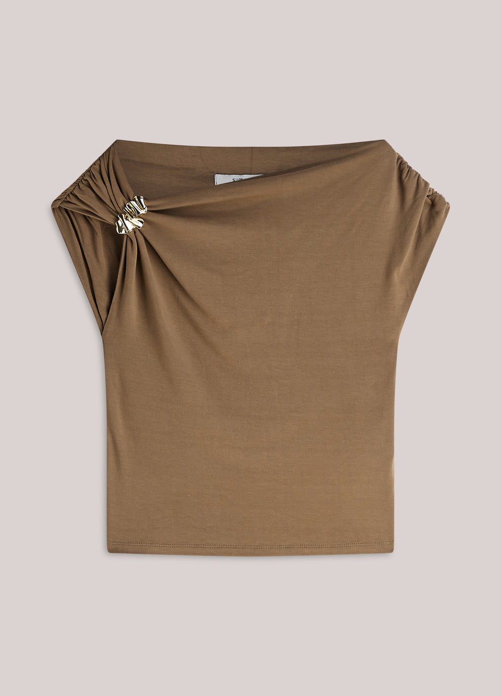 Wear-your-way top met speld