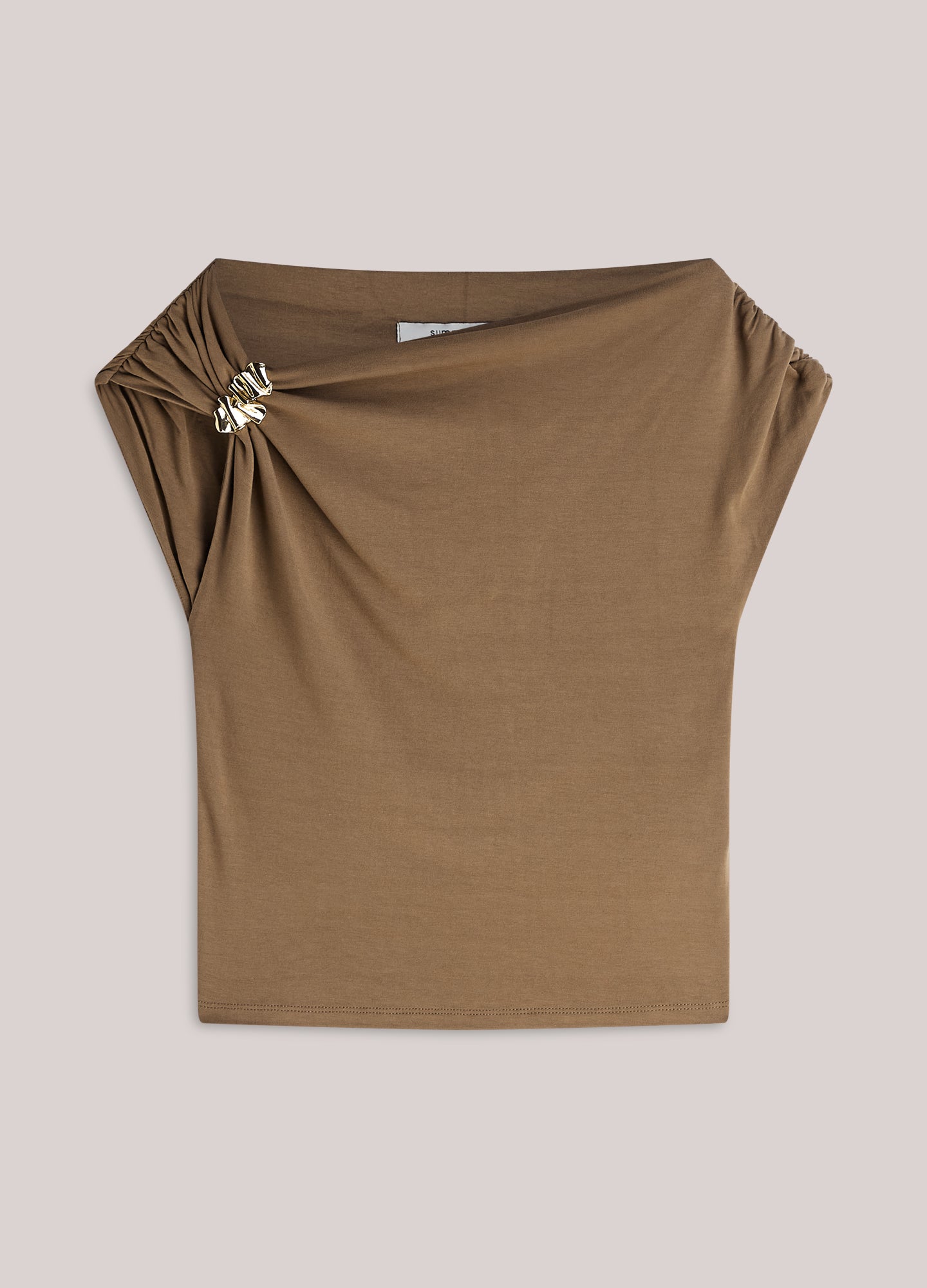 Wear-your-way top met speld