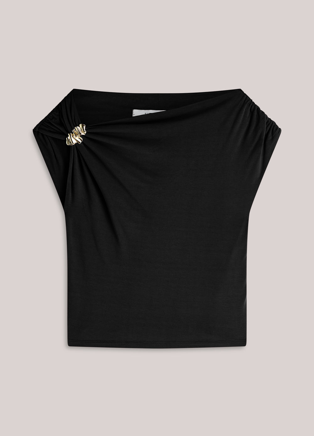 Wear-your-way top met speld