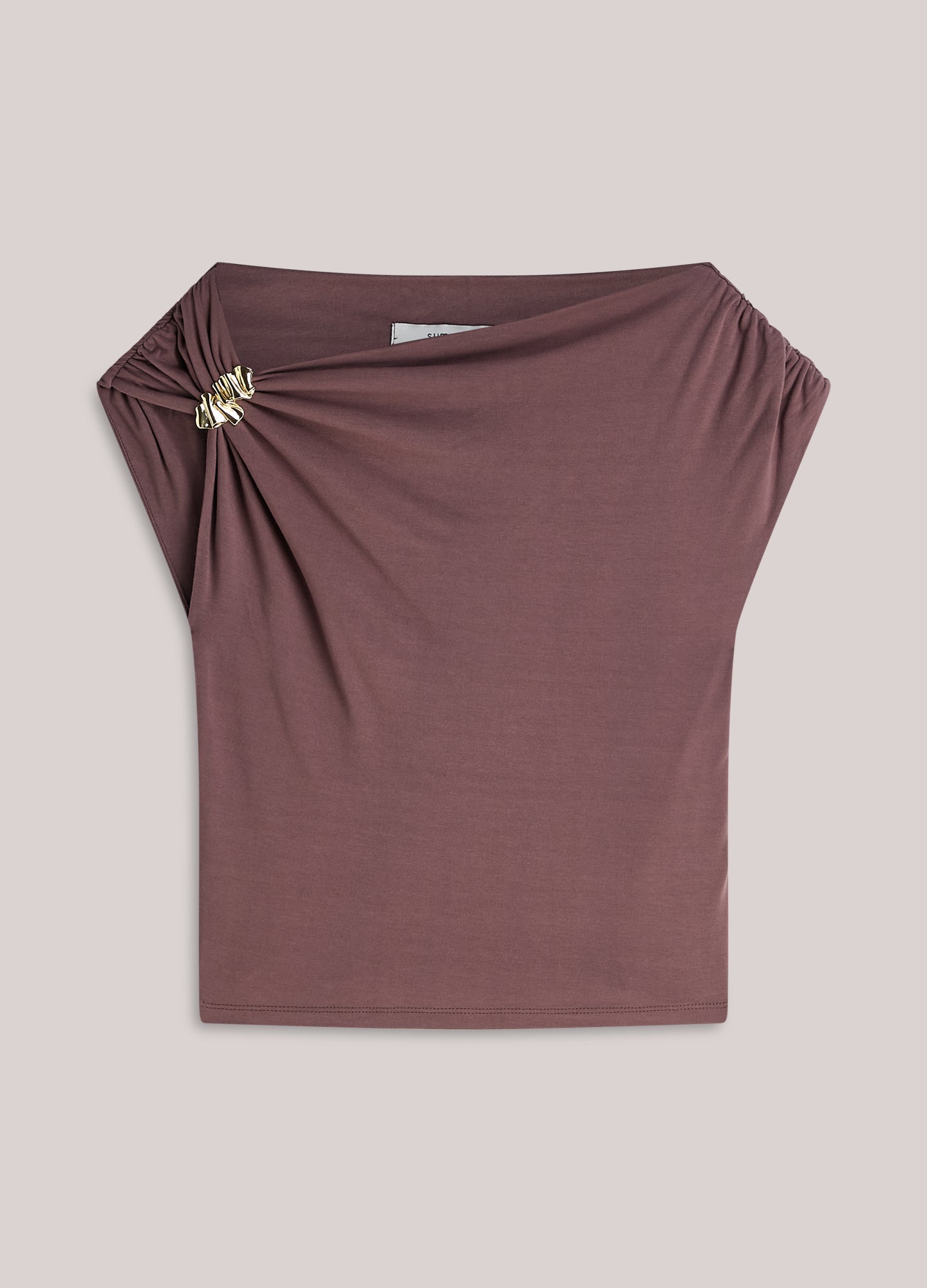 Wear-your-way top met speld