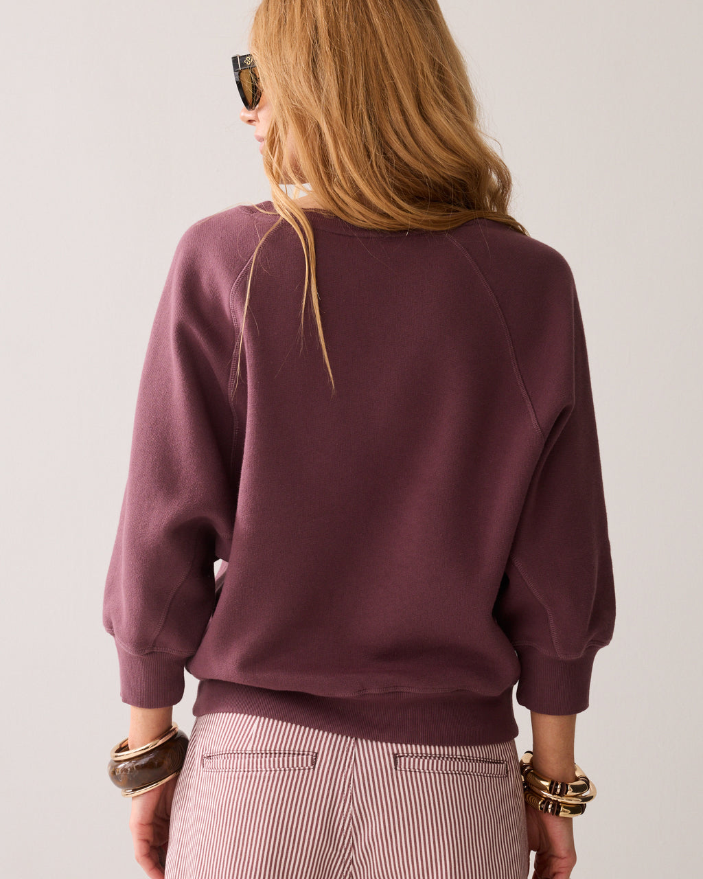 Sweater à manches chauve-souris