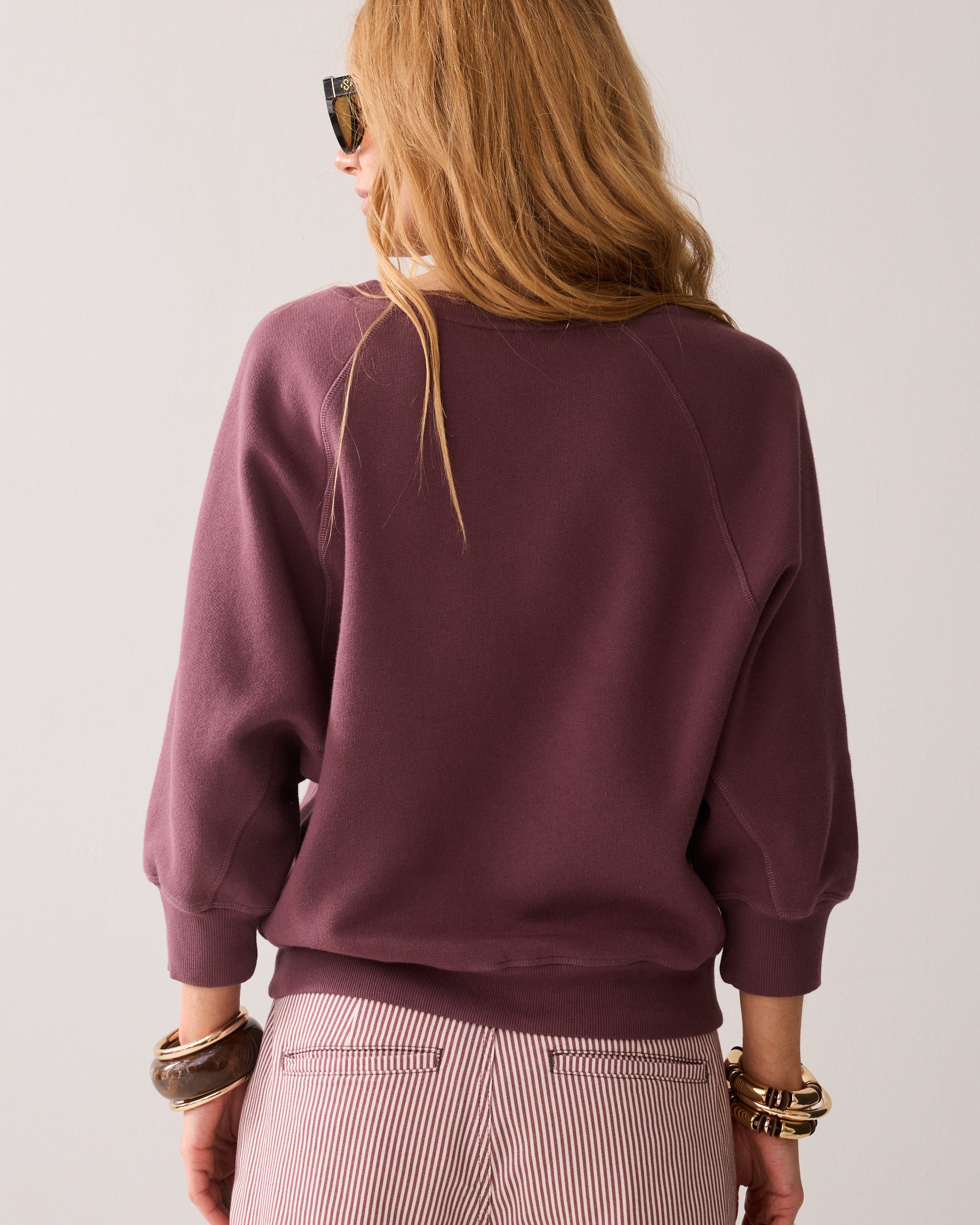 Sweater à manches chauve-souris