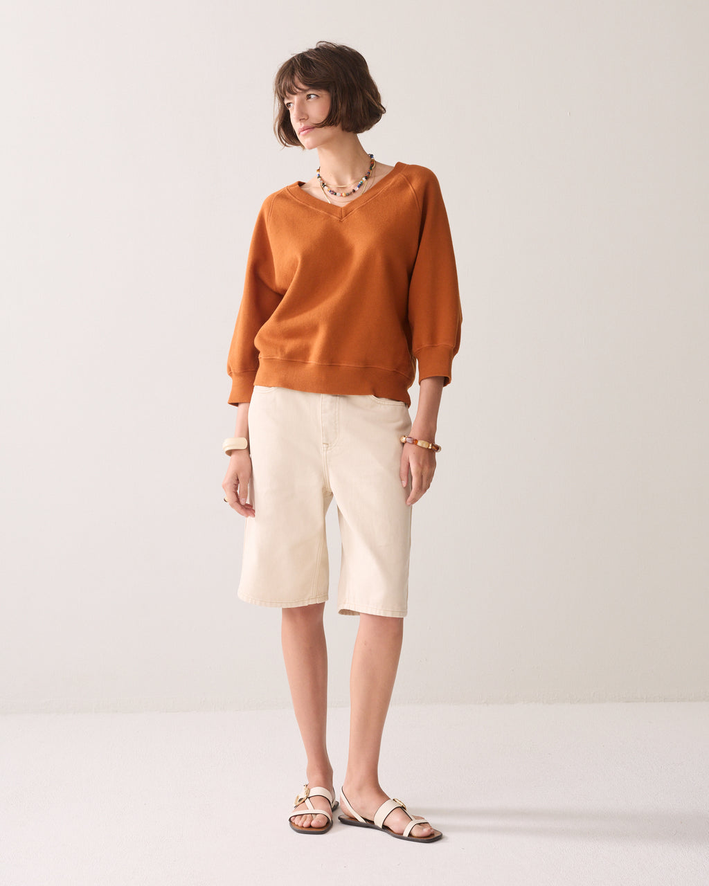 Sweater à manches chauve-souris