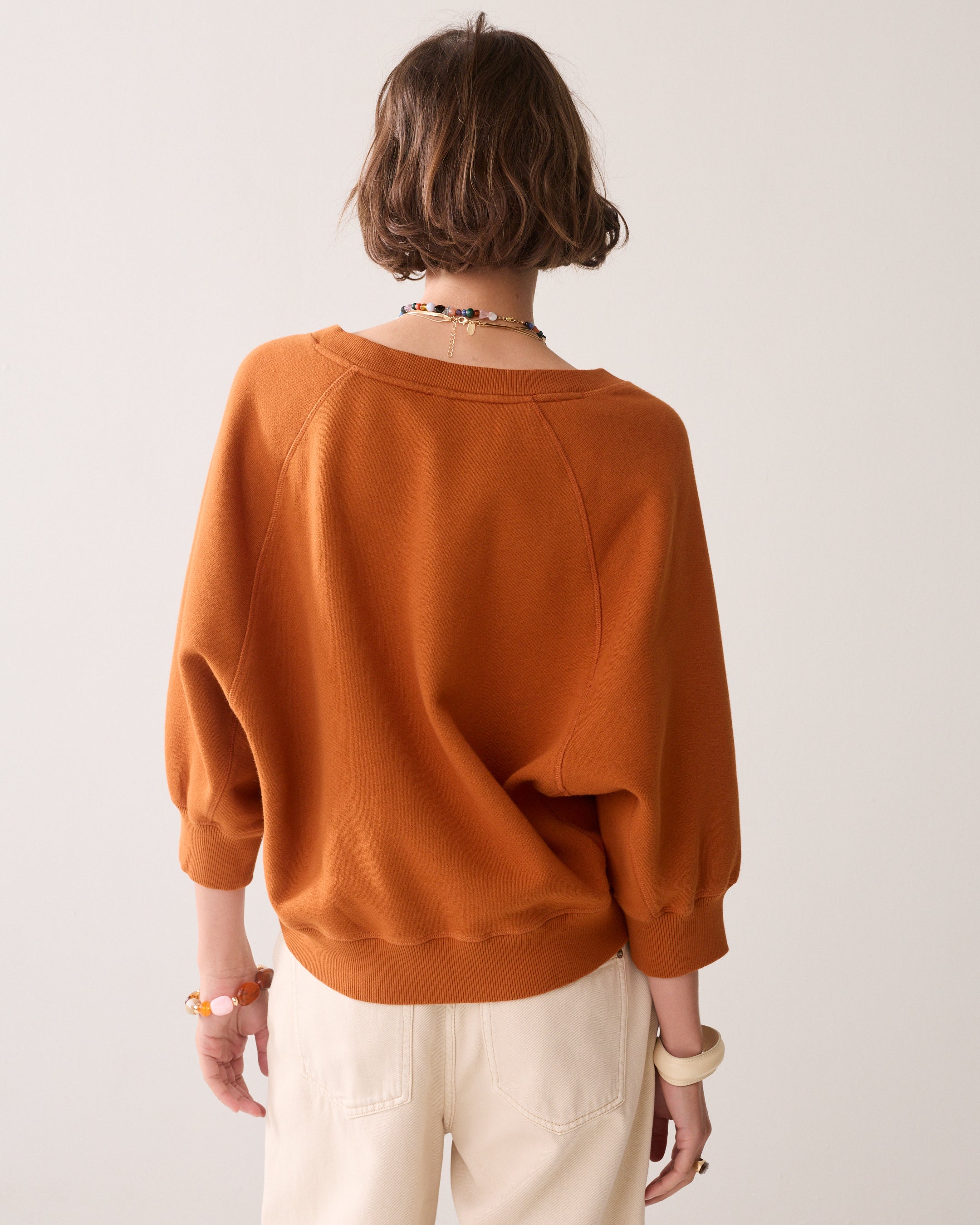 Sweater à manches chauve-souris