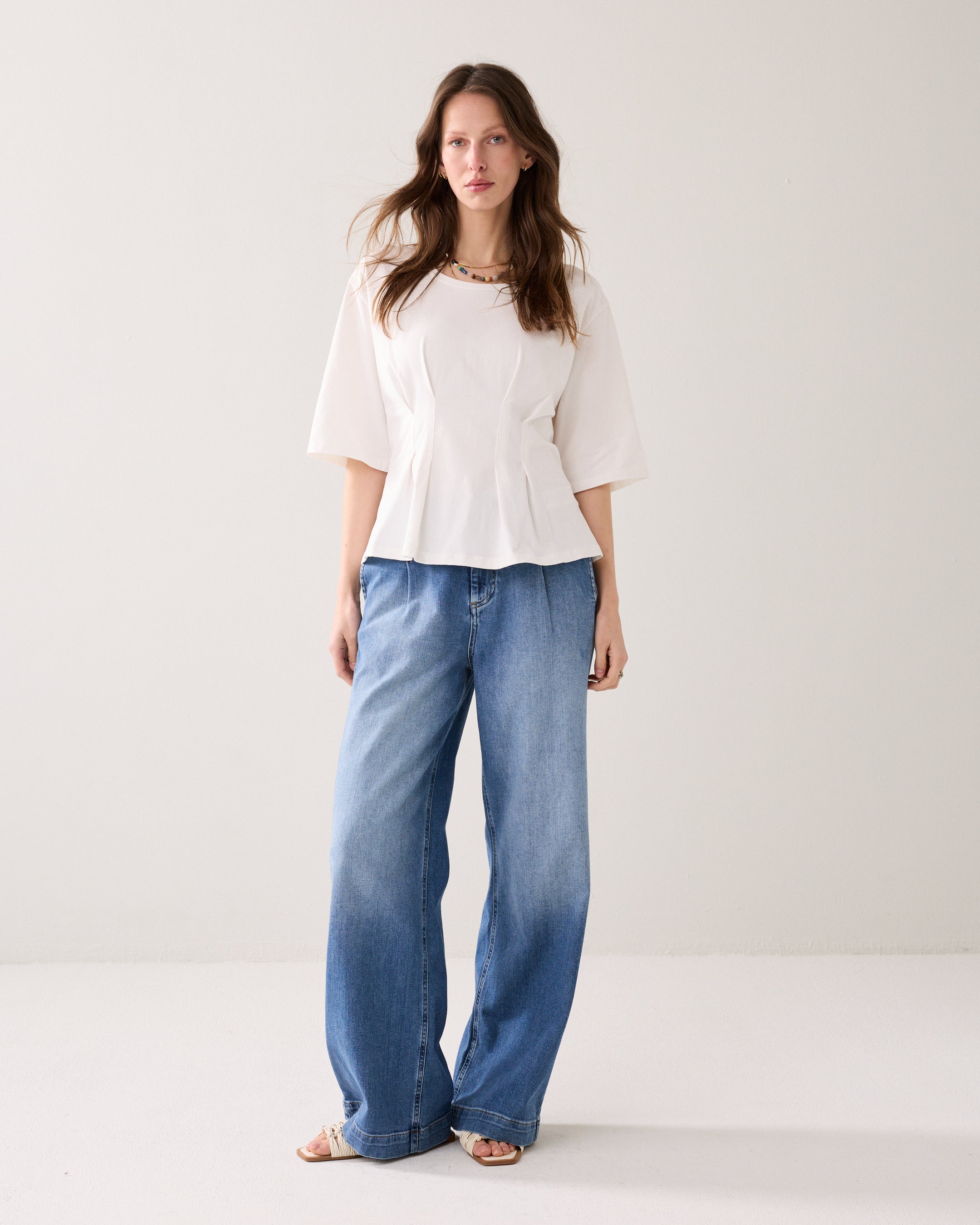 Feminine jersey T-shirt